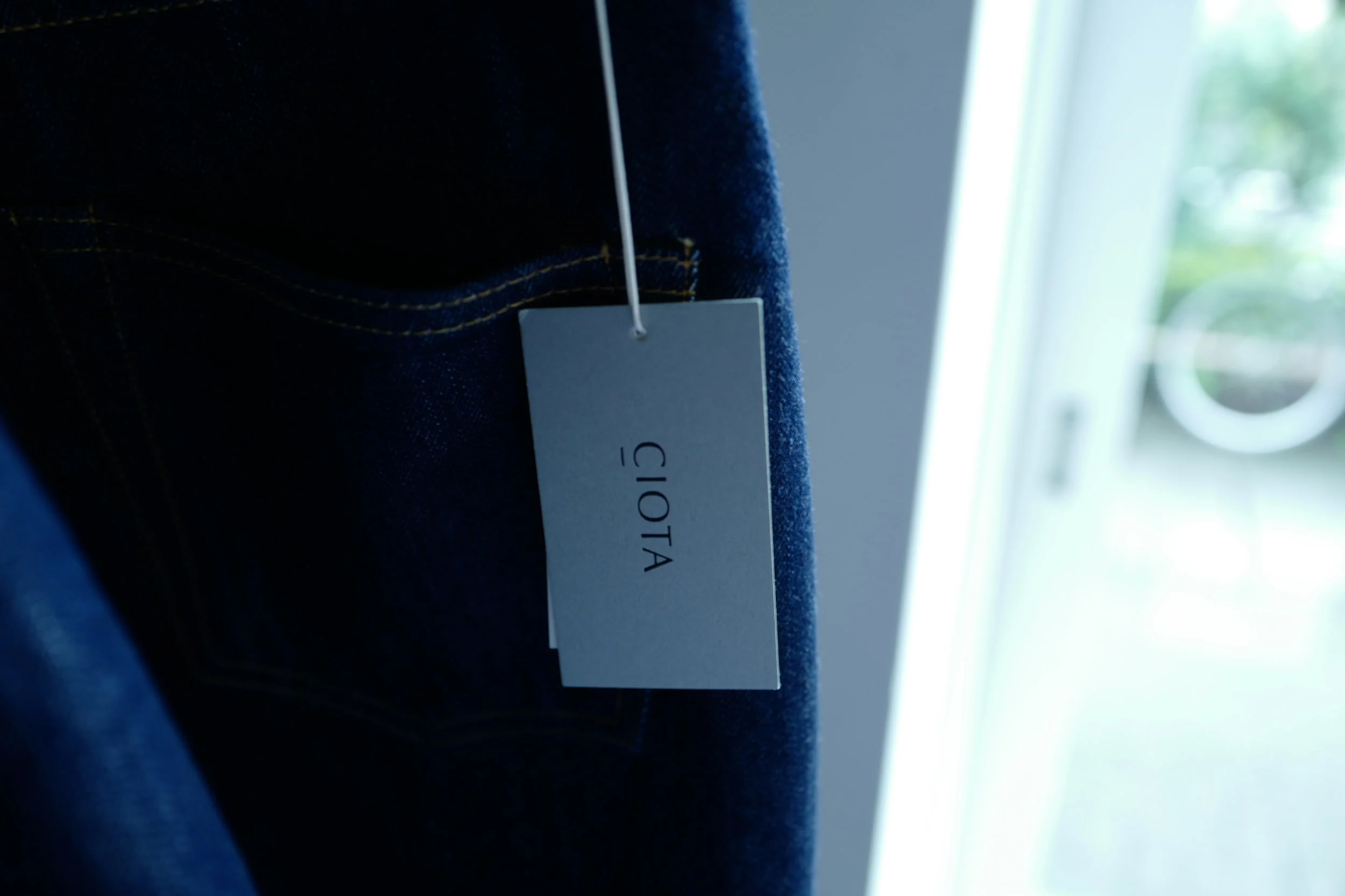 本藍スビン 13.5oz ストレートデニム #2