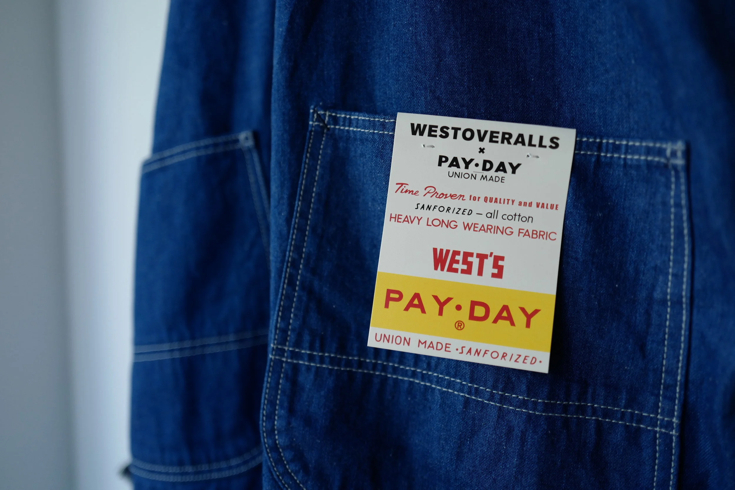 PAY DAY × WEST'S "OVERALLS"