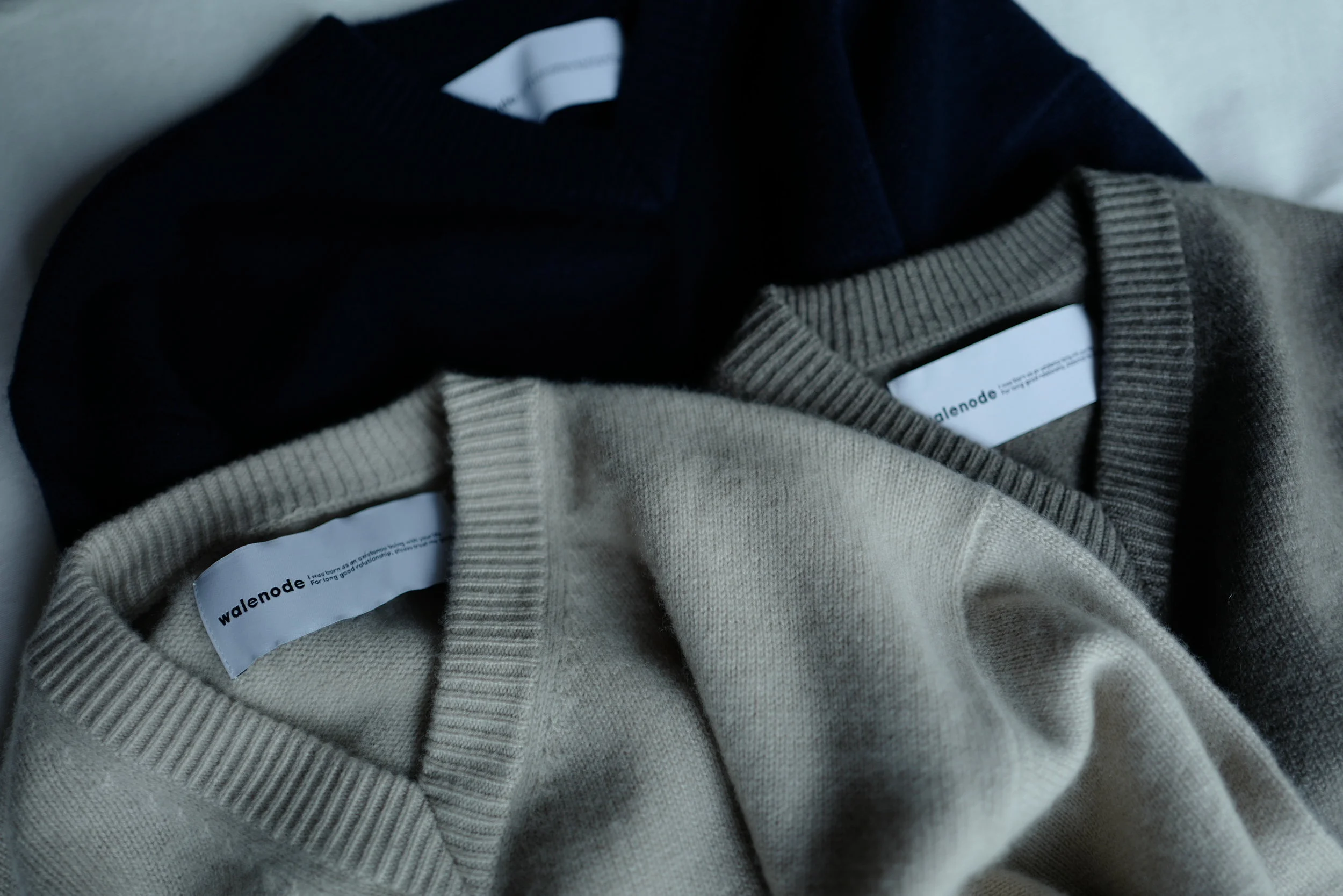 walenode Alashan Cashmere Grateful Sweater 