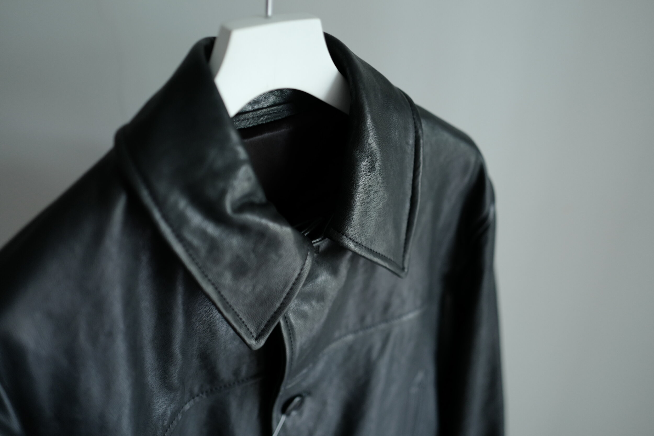 COMOLI LAMB LEATHER COAT / DEERSKIN CHESTER COAT — TF Blog COMOLI LAMB LEATHER COAT / DEERSKIN CHESTER COAT — TF Blog