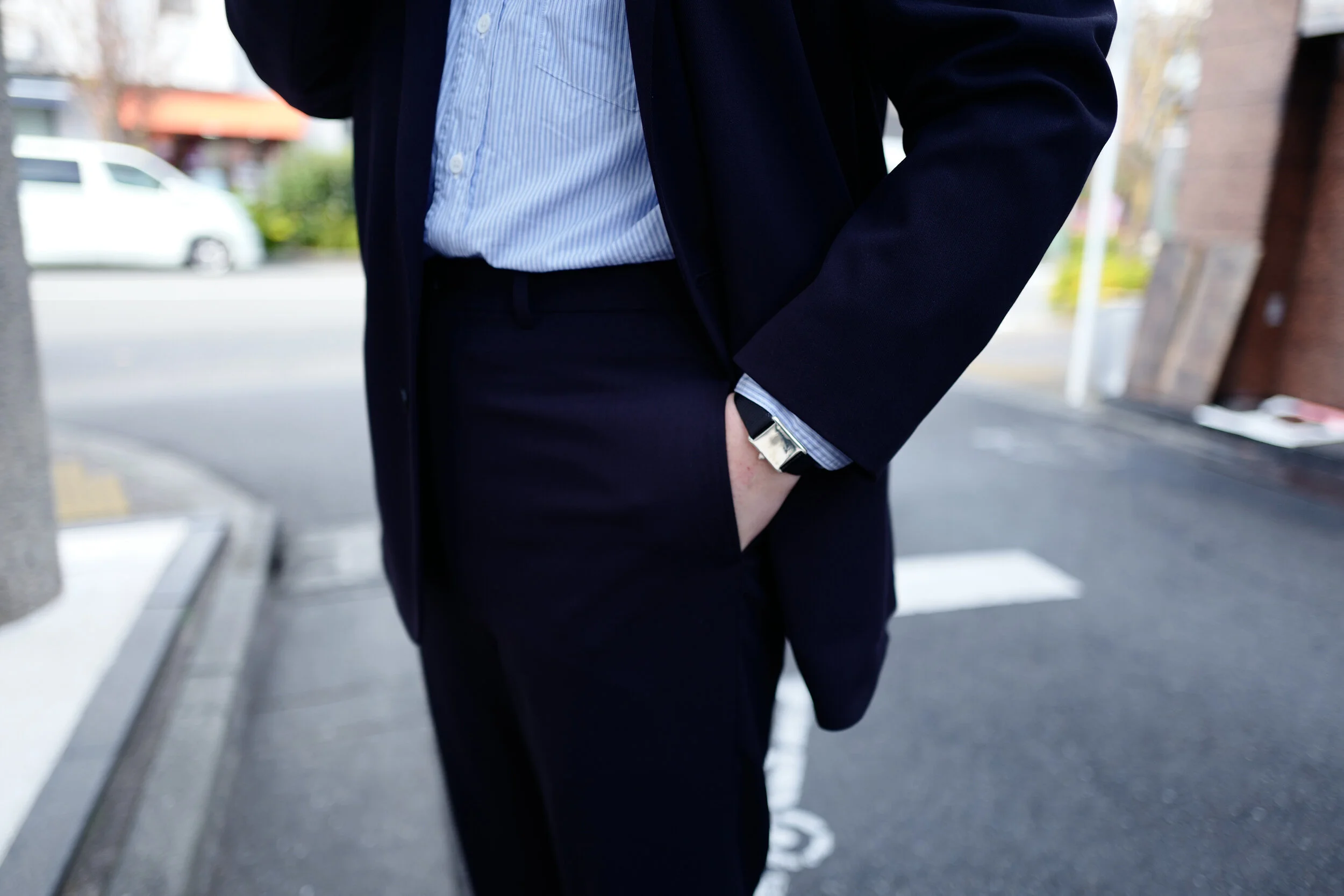 たまにはスーツを着たい 春