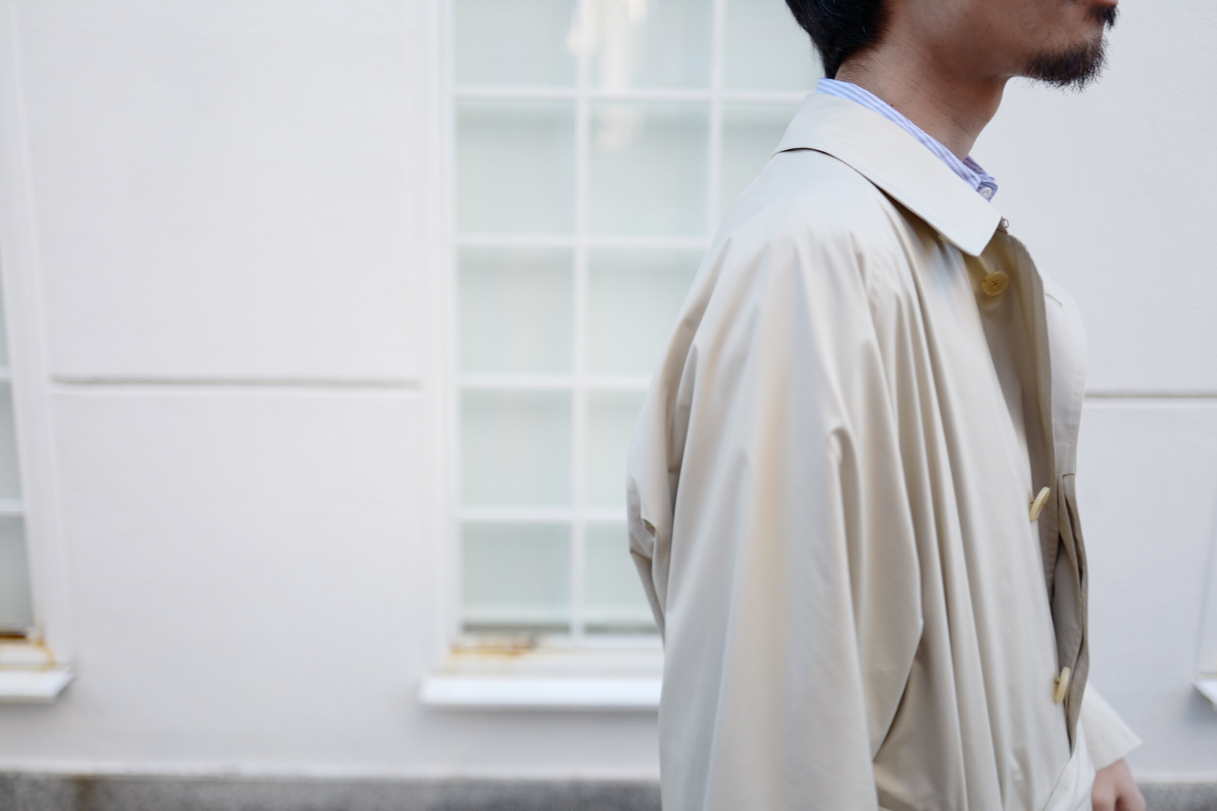 AURALEE SUPER LIGHT POLYESTER SOUTIEN COLLAR COAT — TF Blog