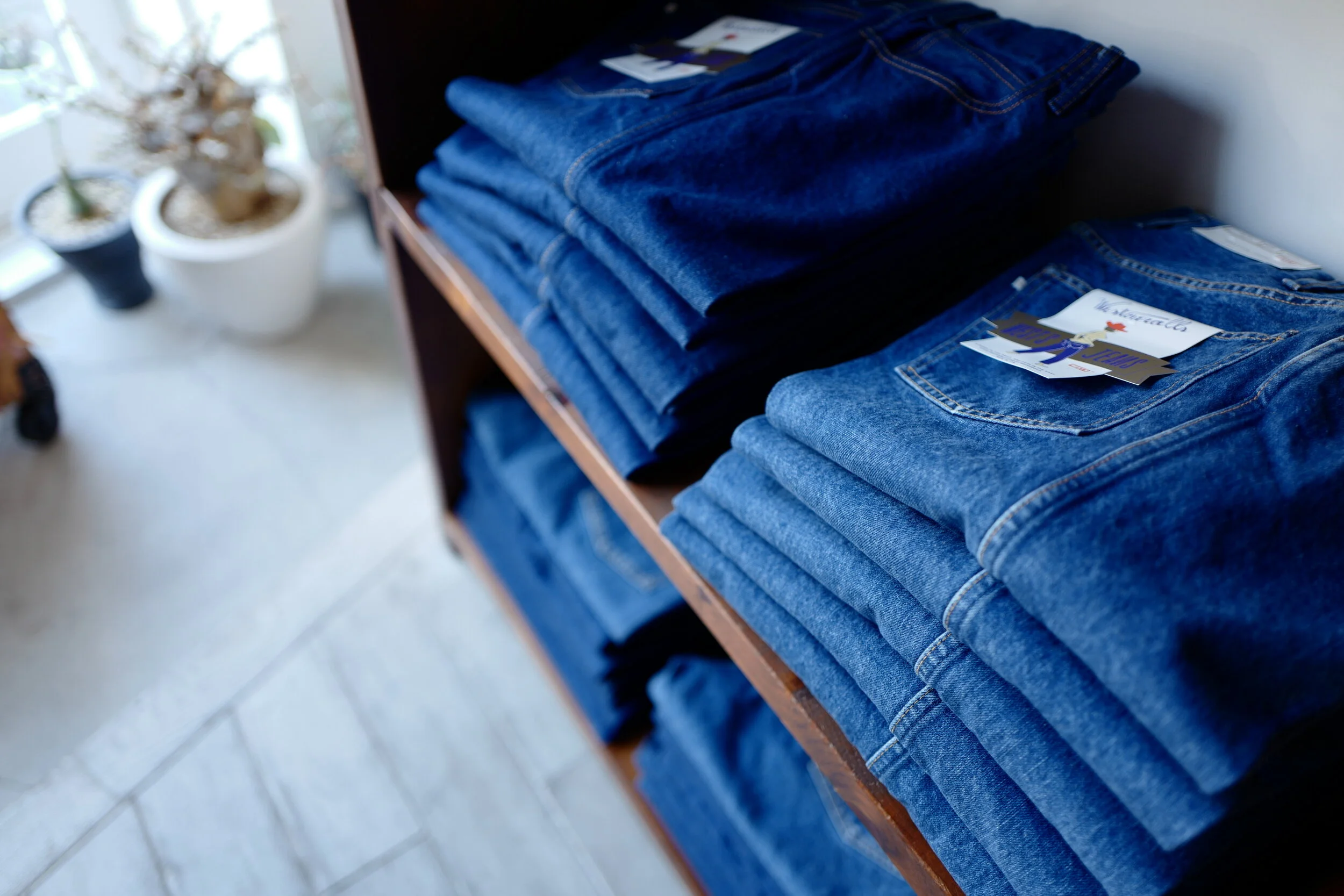 WESTOVERALLS 5POCKET DENIM TROUSERS