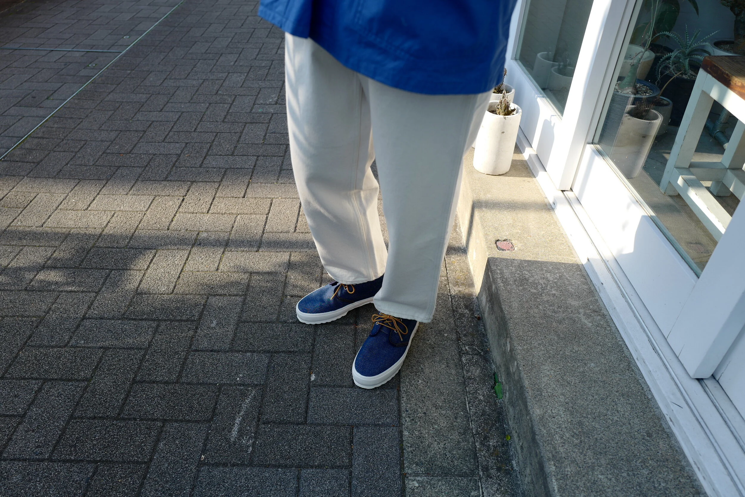 ブルーとホワイト