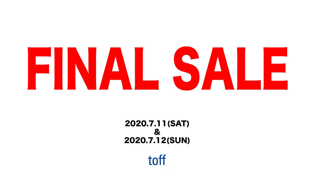 2020ss FINAL SALE