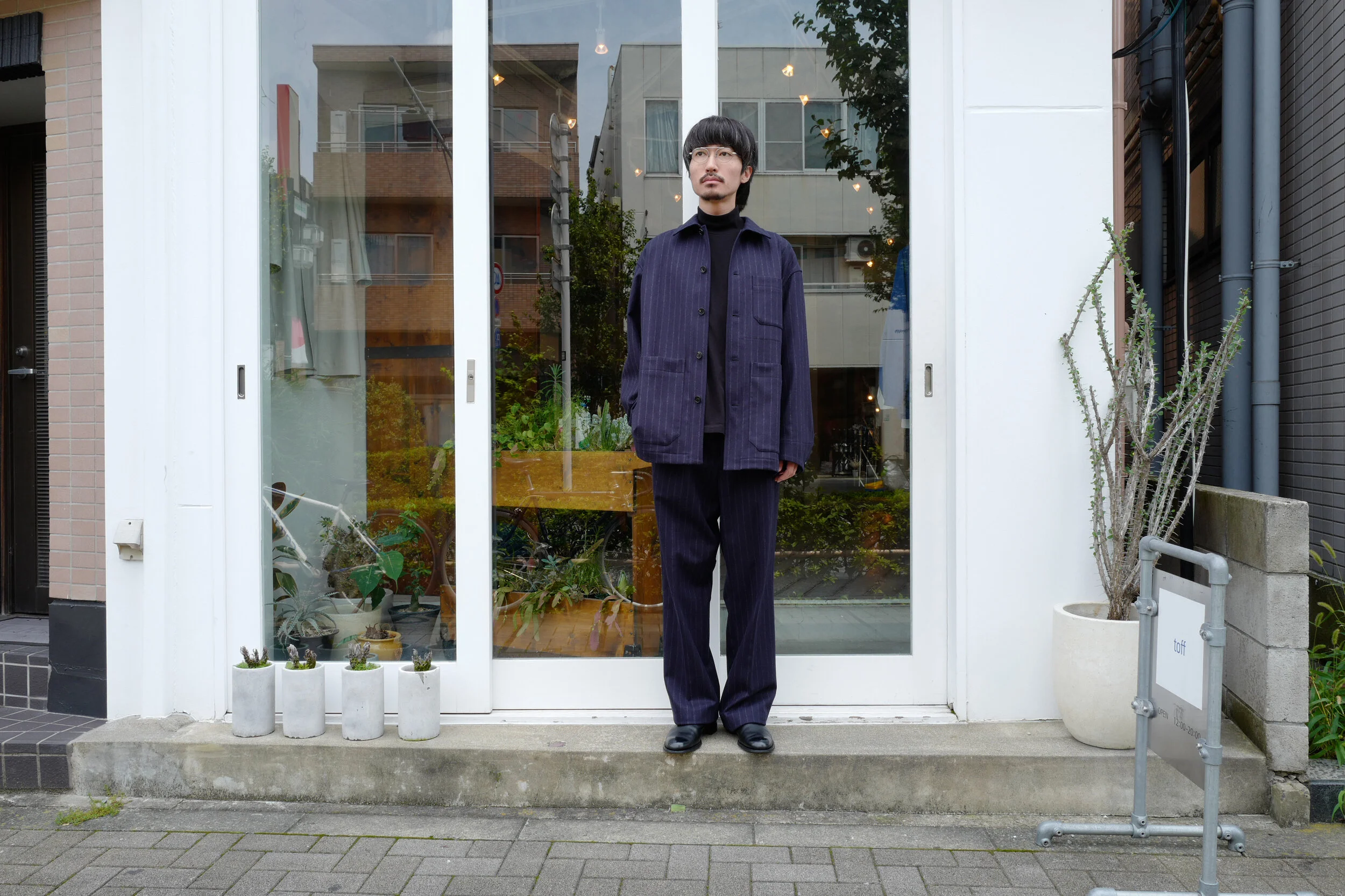 The CLASIK RAILWAY JACKET &amp; PATCH POCKET TROUSERS