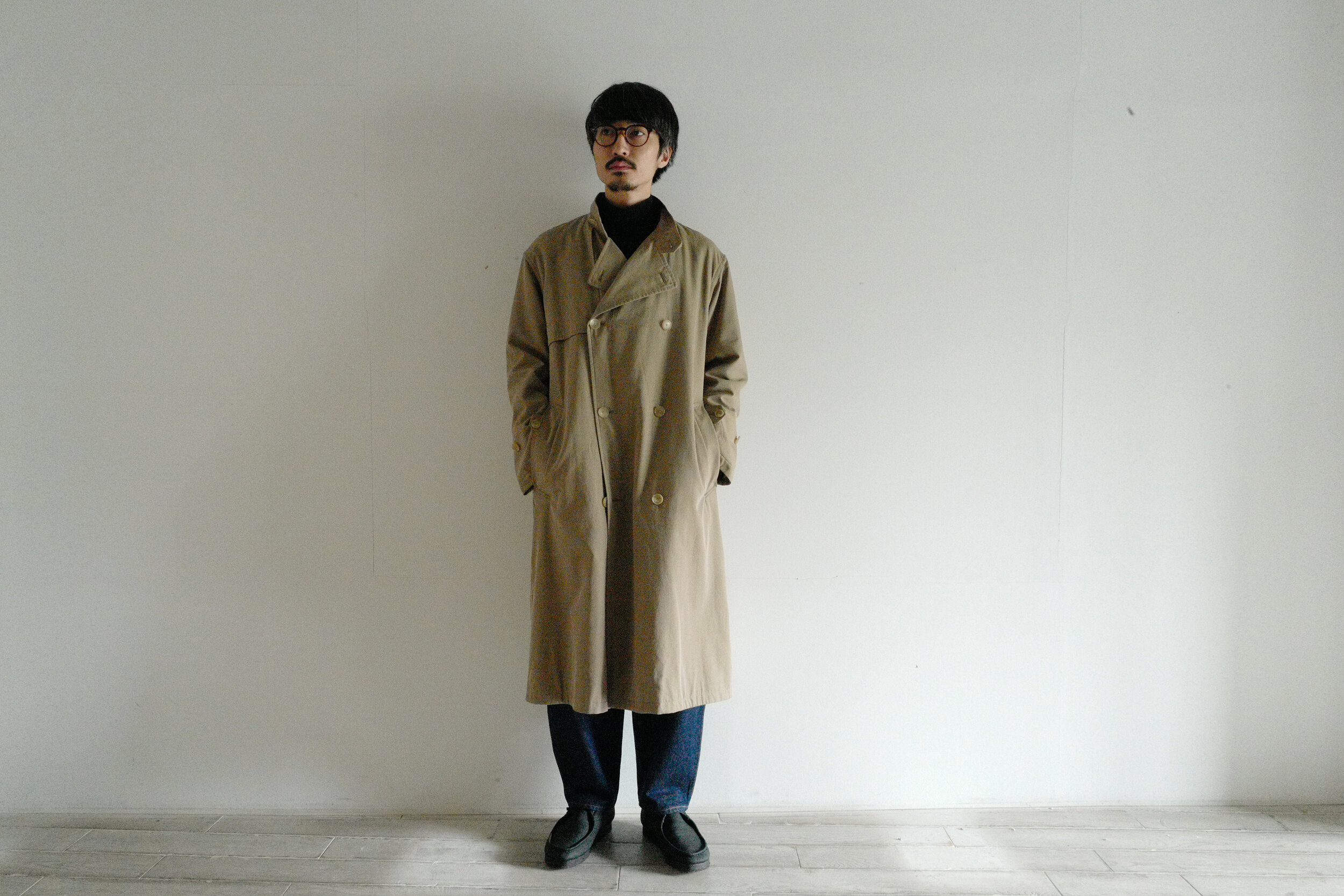 AURALEE WASHED FINX CUPRO TWILL COAT | www.innoveering.net