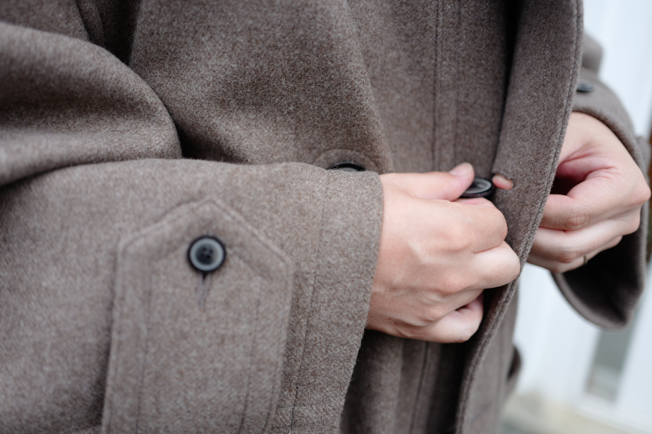 HERILL Black sheep duffel coat — TF Blog HERILL Black sheep duffel coat — TF Blog