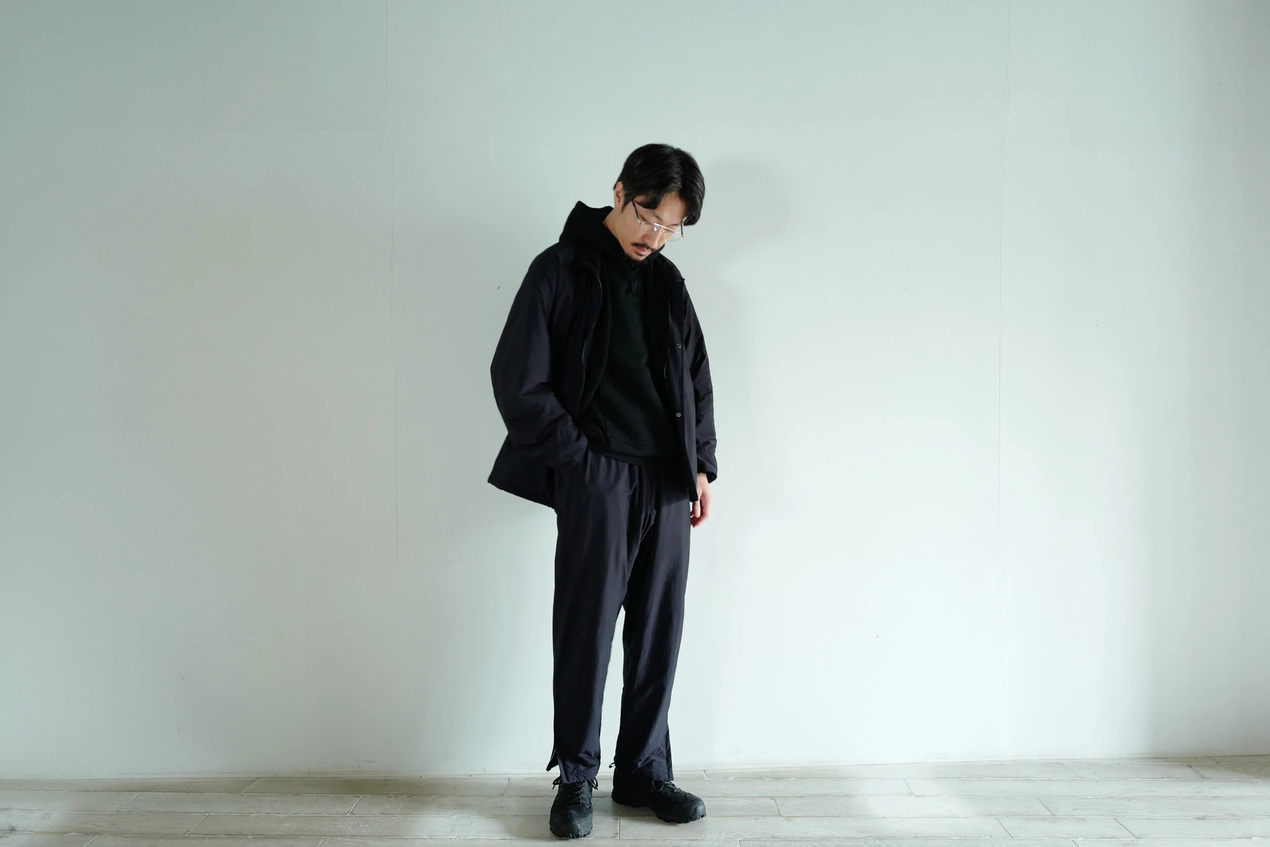 comoli 20AW ナイロントラックパンツ　size1 COMOLI アワード & ナイロン — TF Blog