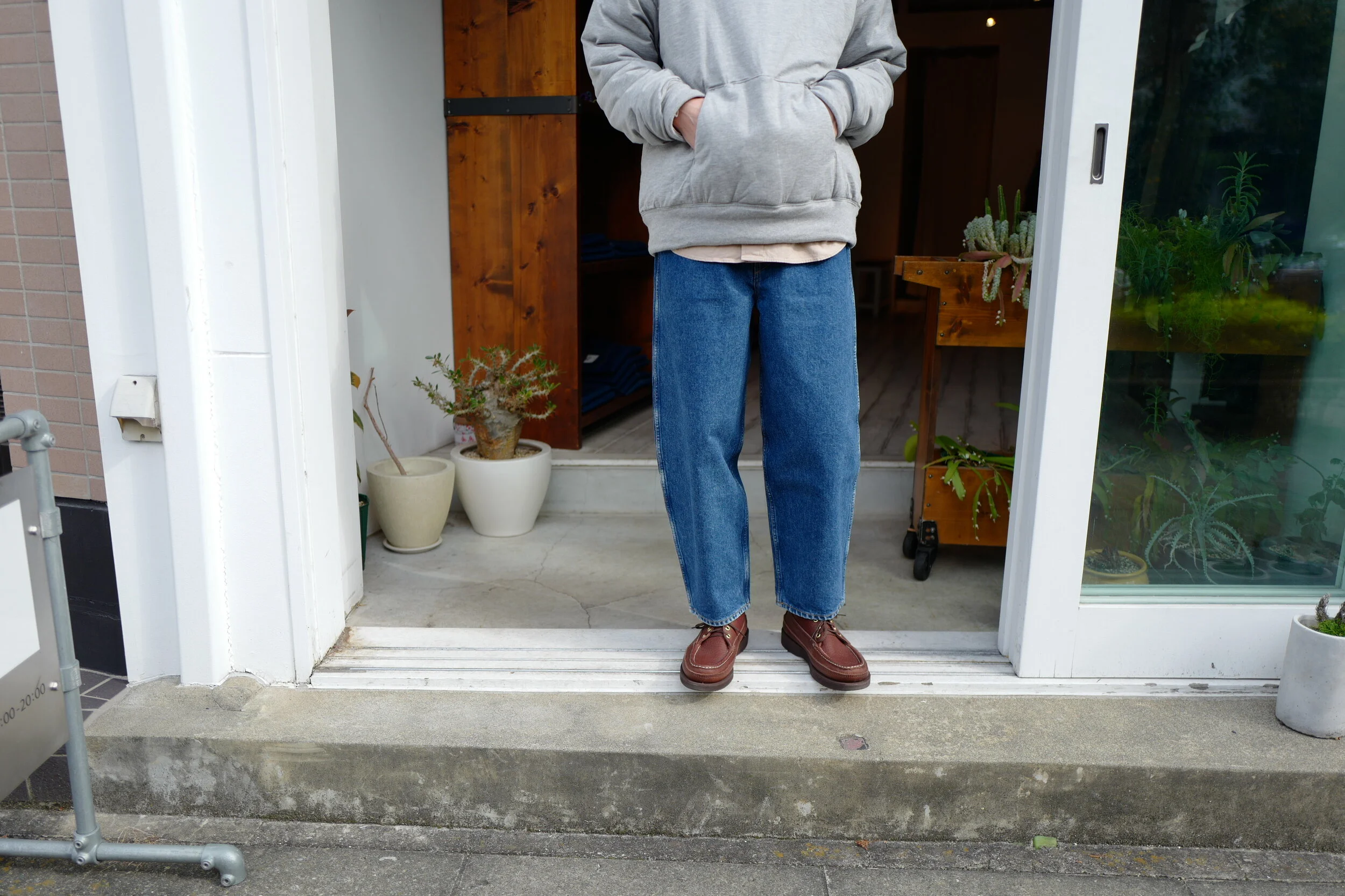 WESTOVERALLS 5POCKET DENIM TROUSERS STYLING