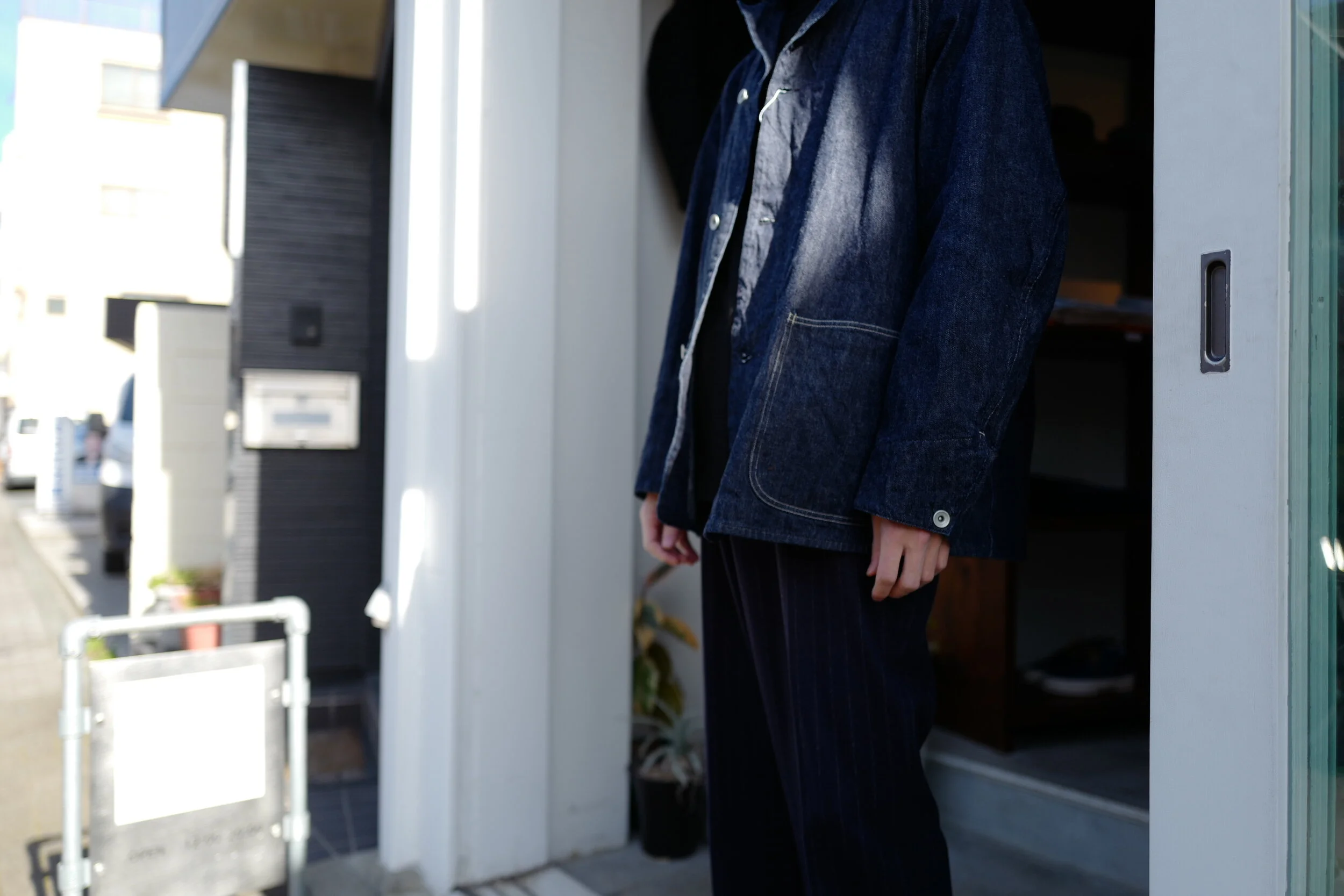 comoli コモリ デニムワークジャケット 3 COMOLI - 新品 COMOLI デニムワークジャケット 3の通販 by