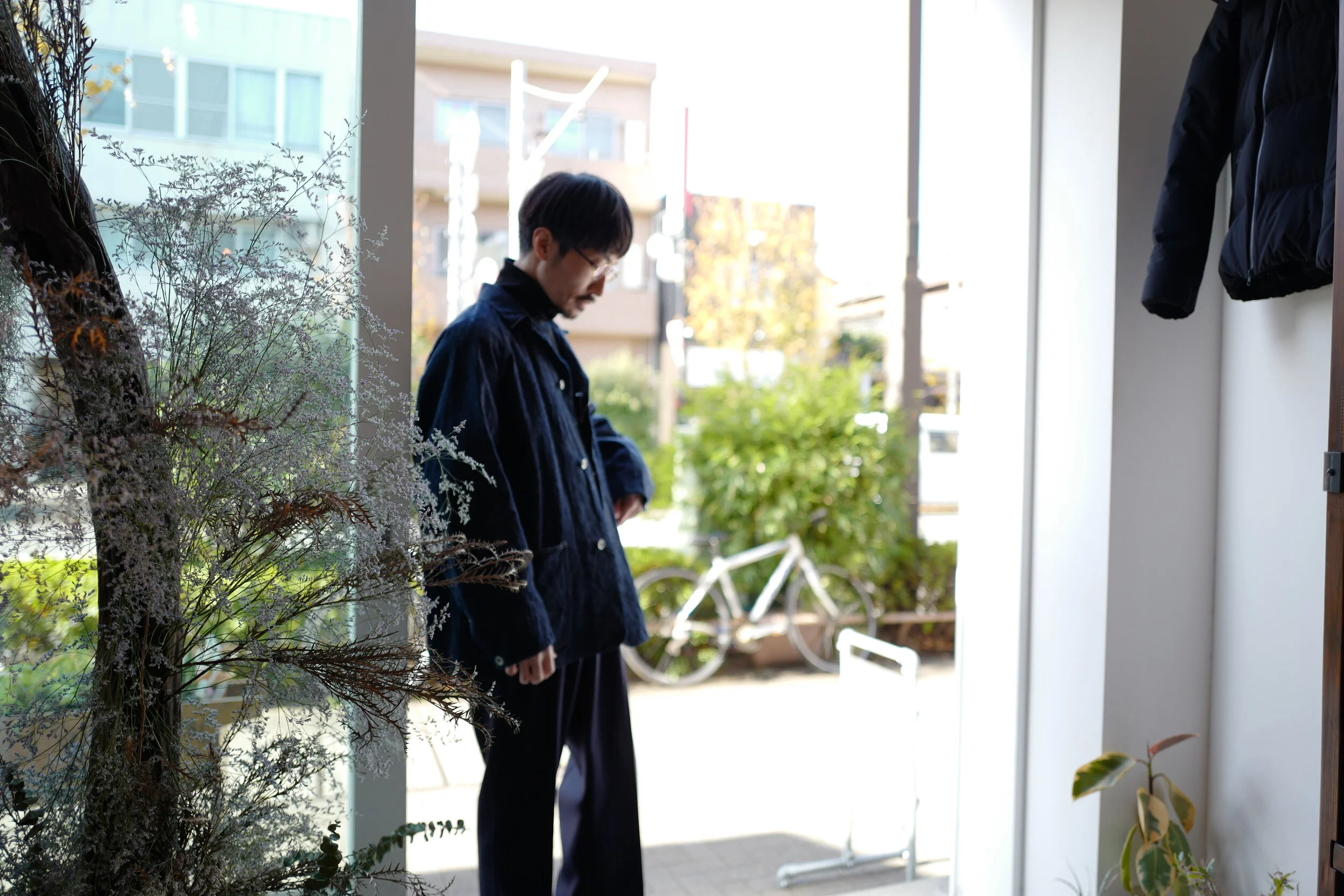 COMOLI デニム ワークジャケット