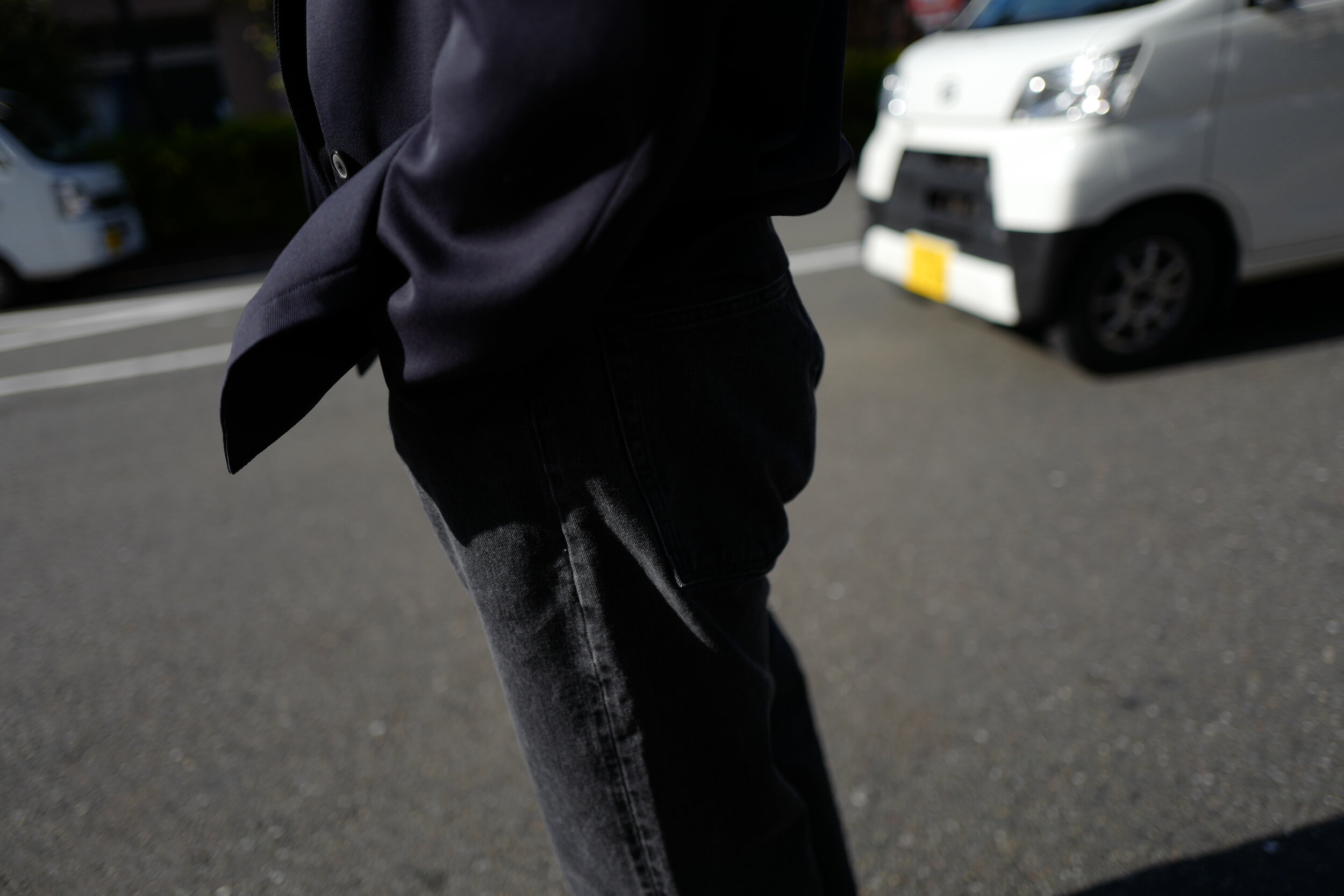 CIOTA スビンコットン  テーパードデニム