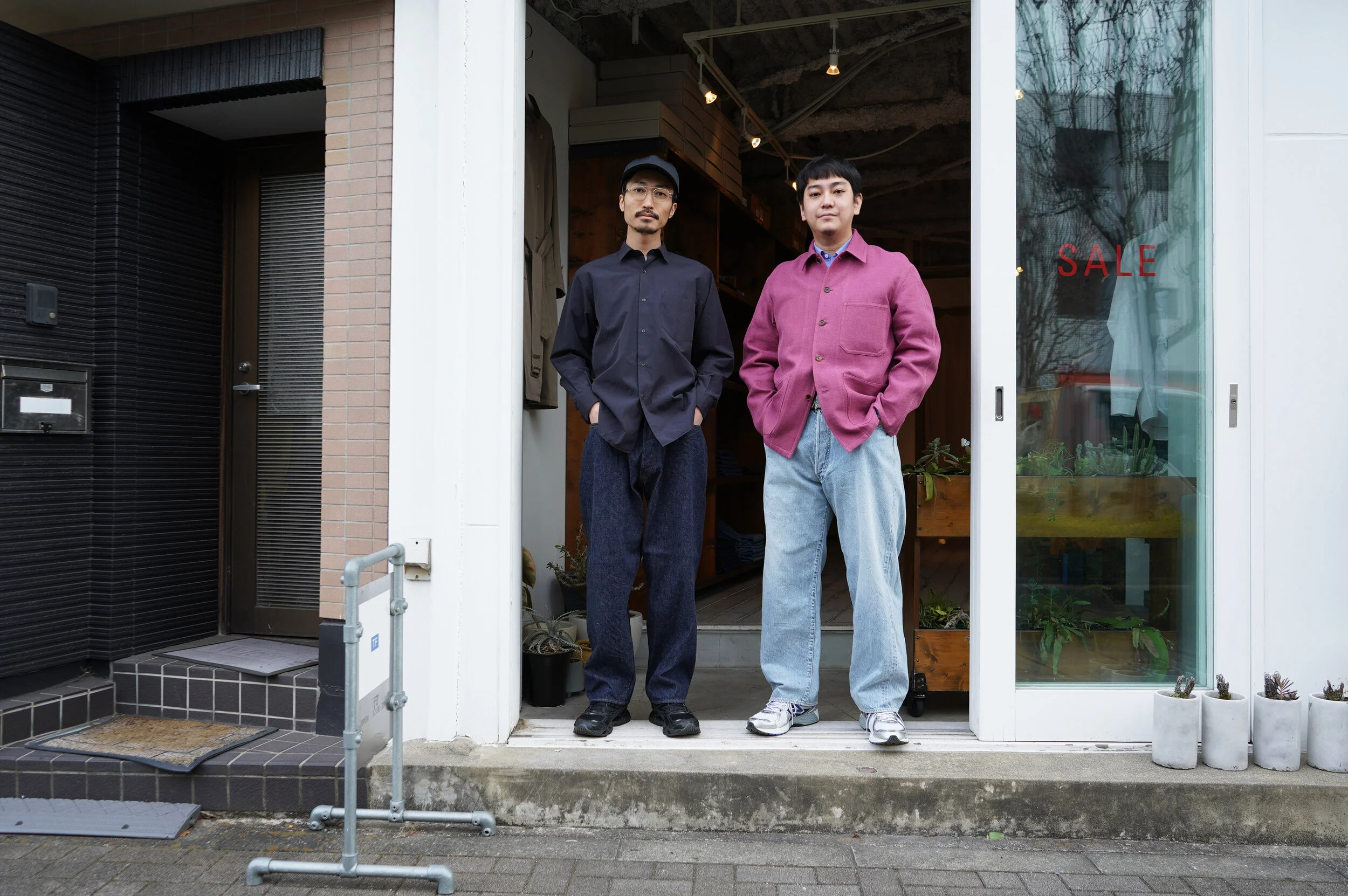 COMOLI デニム 5Pパンツ