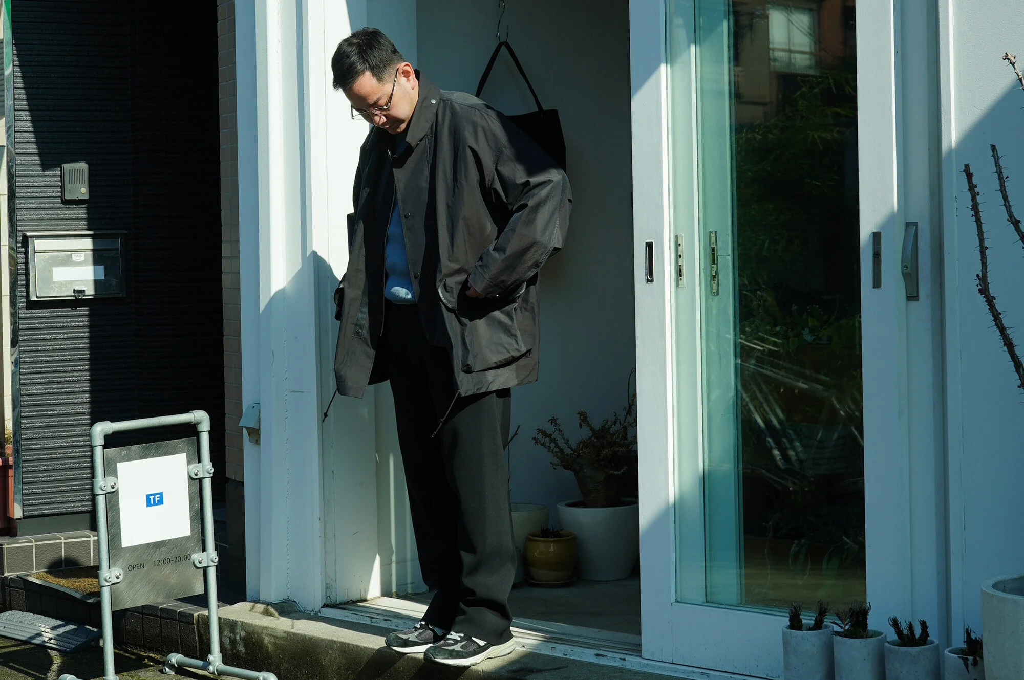 AURALEE WASHED FINX RIPSTOP CHAMBRAY BIG FIELD BLOUSON — TF Blog