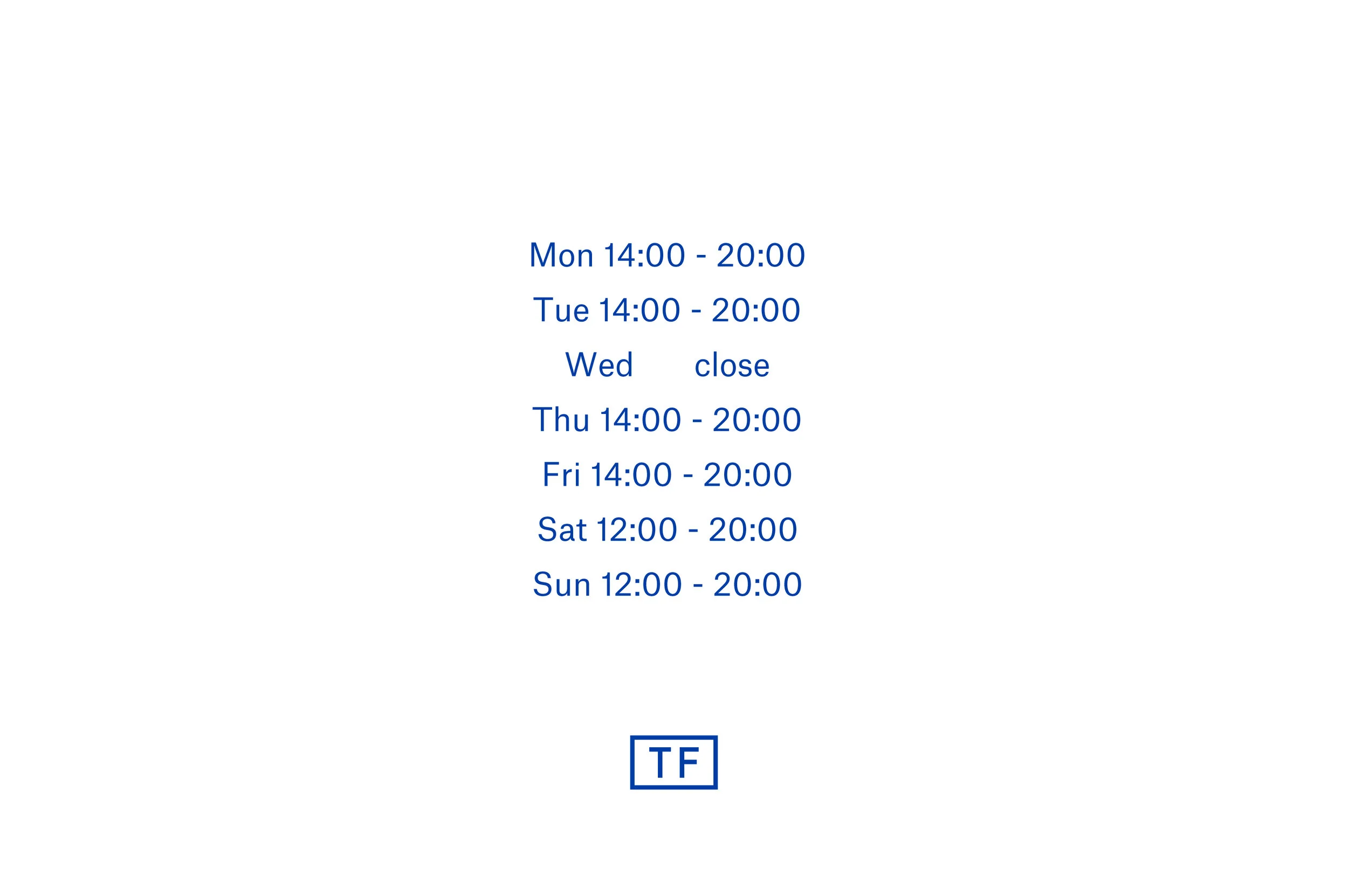 営業時間変更のお知らせ