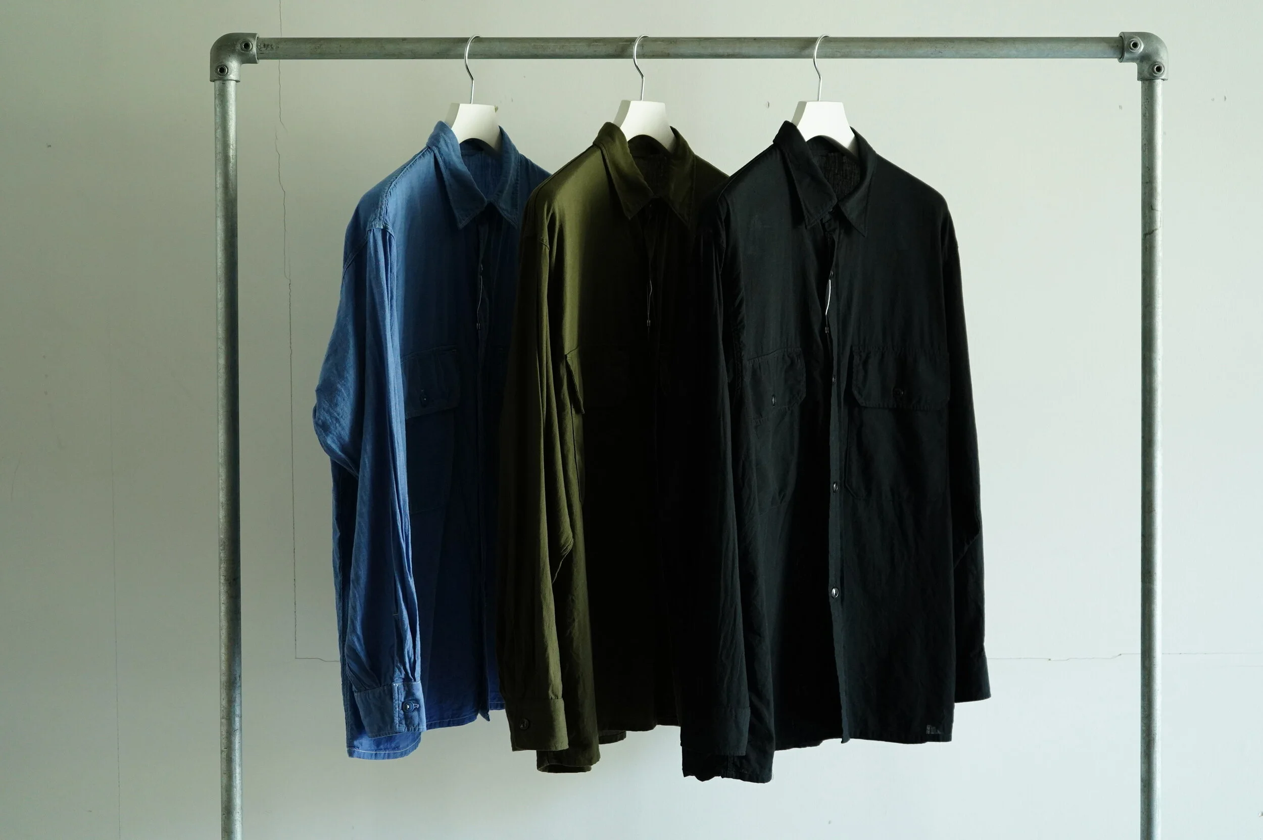 COMOLI ベタシャン CPOシャツ