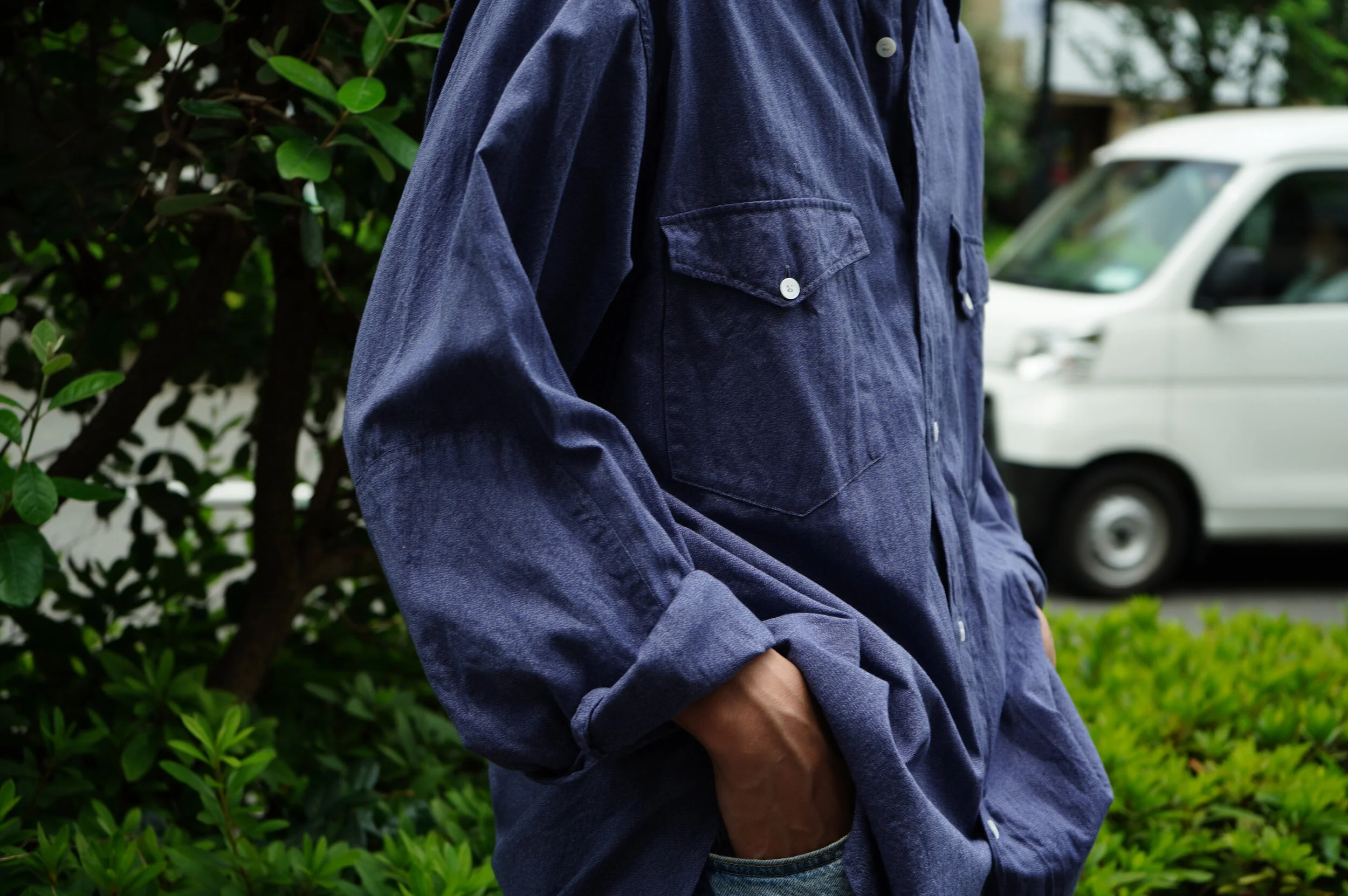 ヨリ杢 ワークシャツ