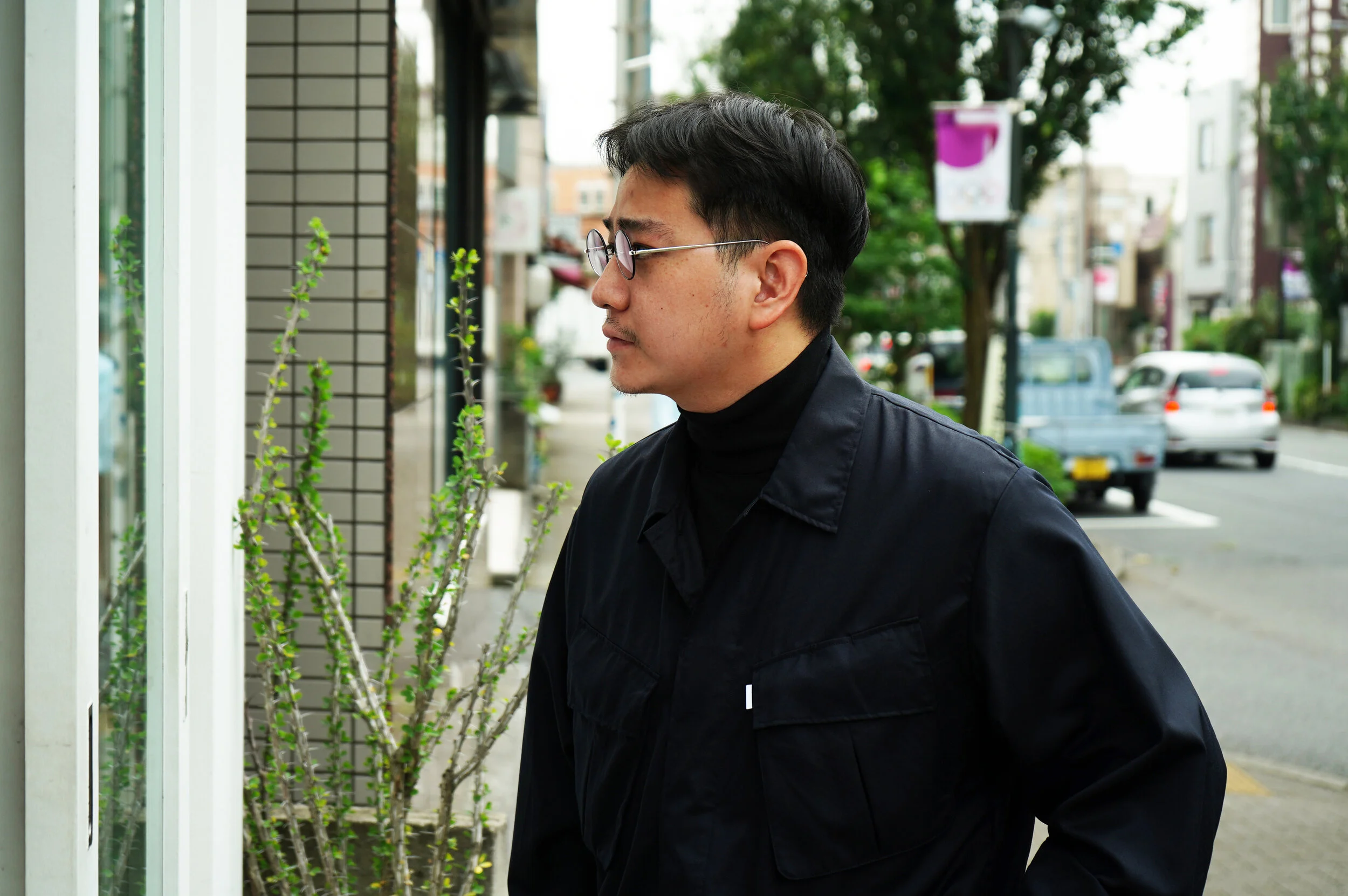 AURALEEのハイネック