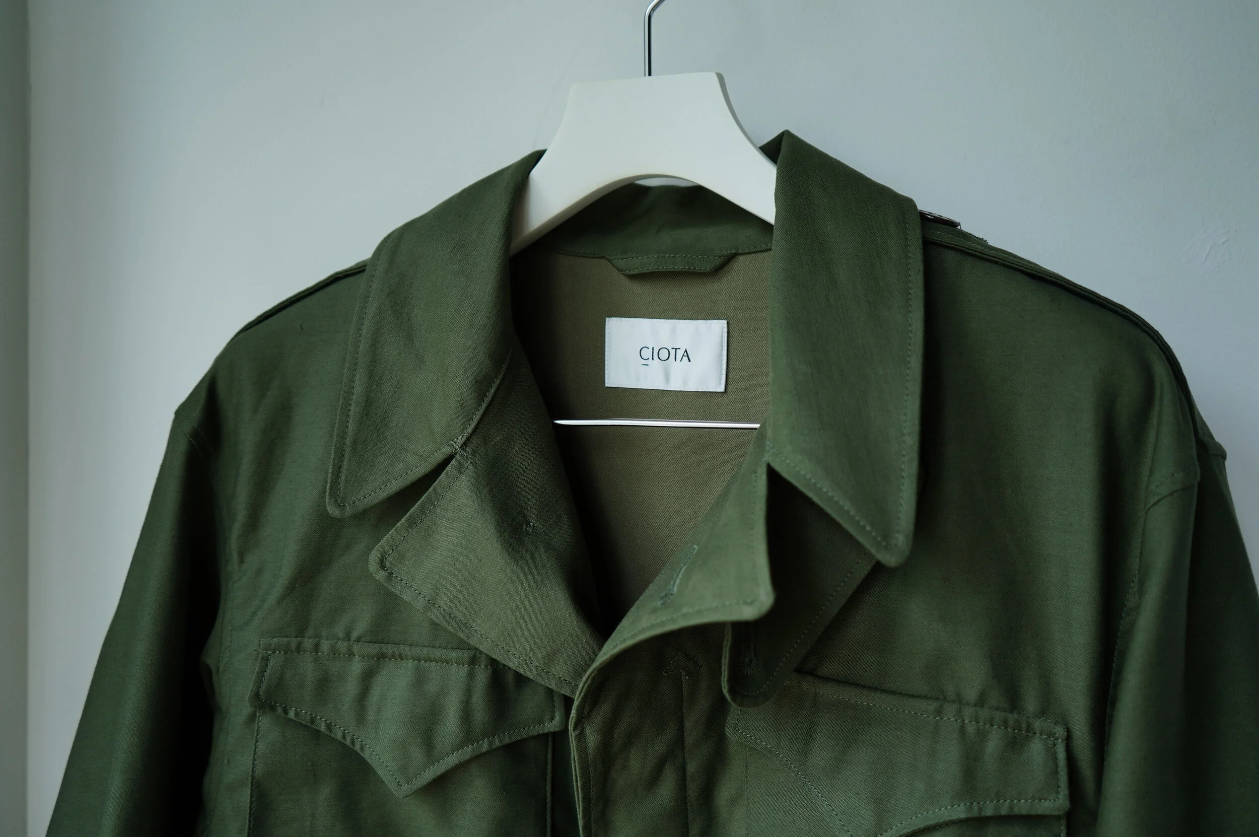 美品 CIOTA U.S. ARMY M-43 HBT JACKET シオタ 4 美品 CIOTA U.S. ARMY M-43 HBT JACKET シオタ 4 CIOTAM-