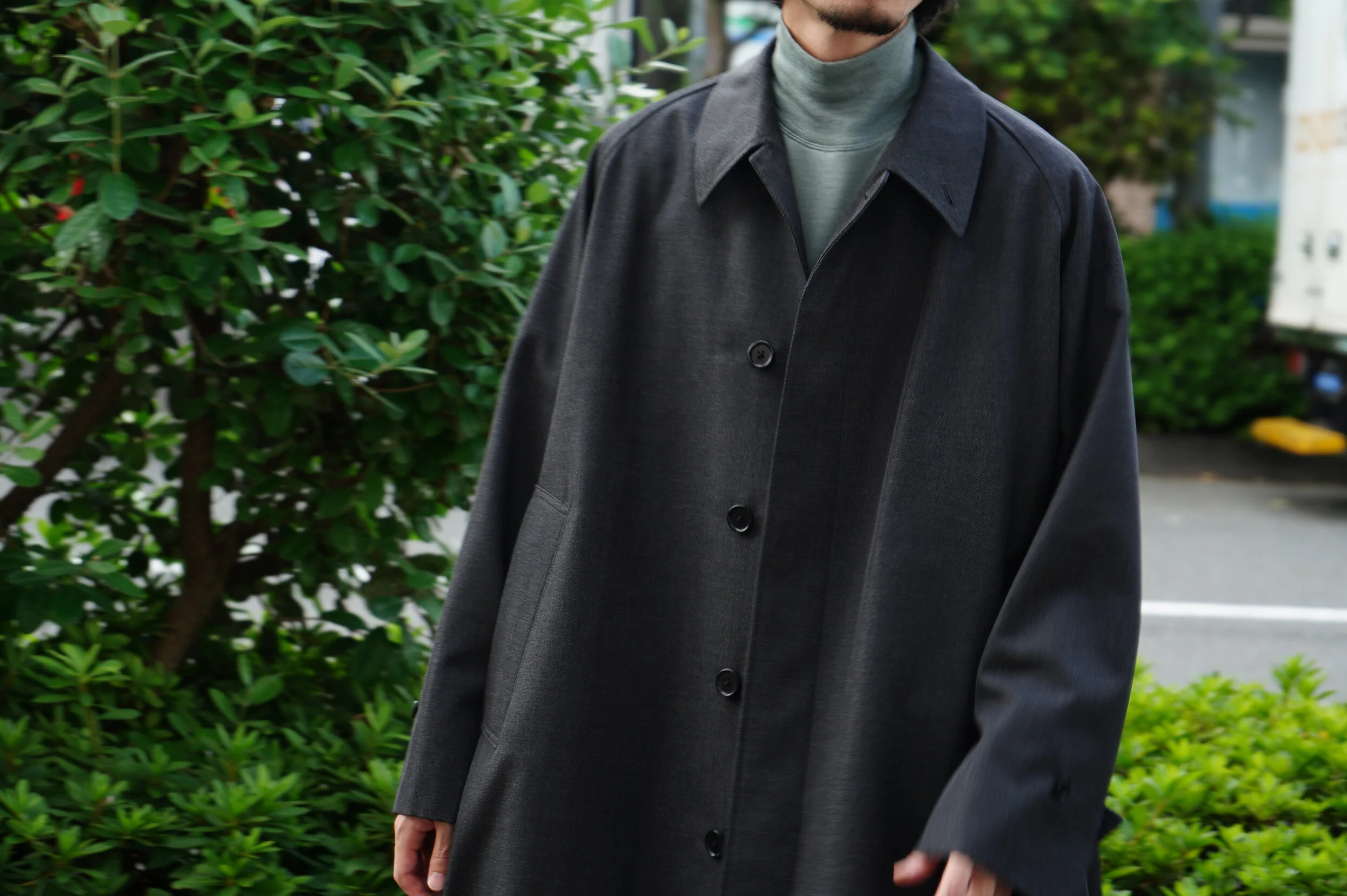 シンプルなコートが欲しい