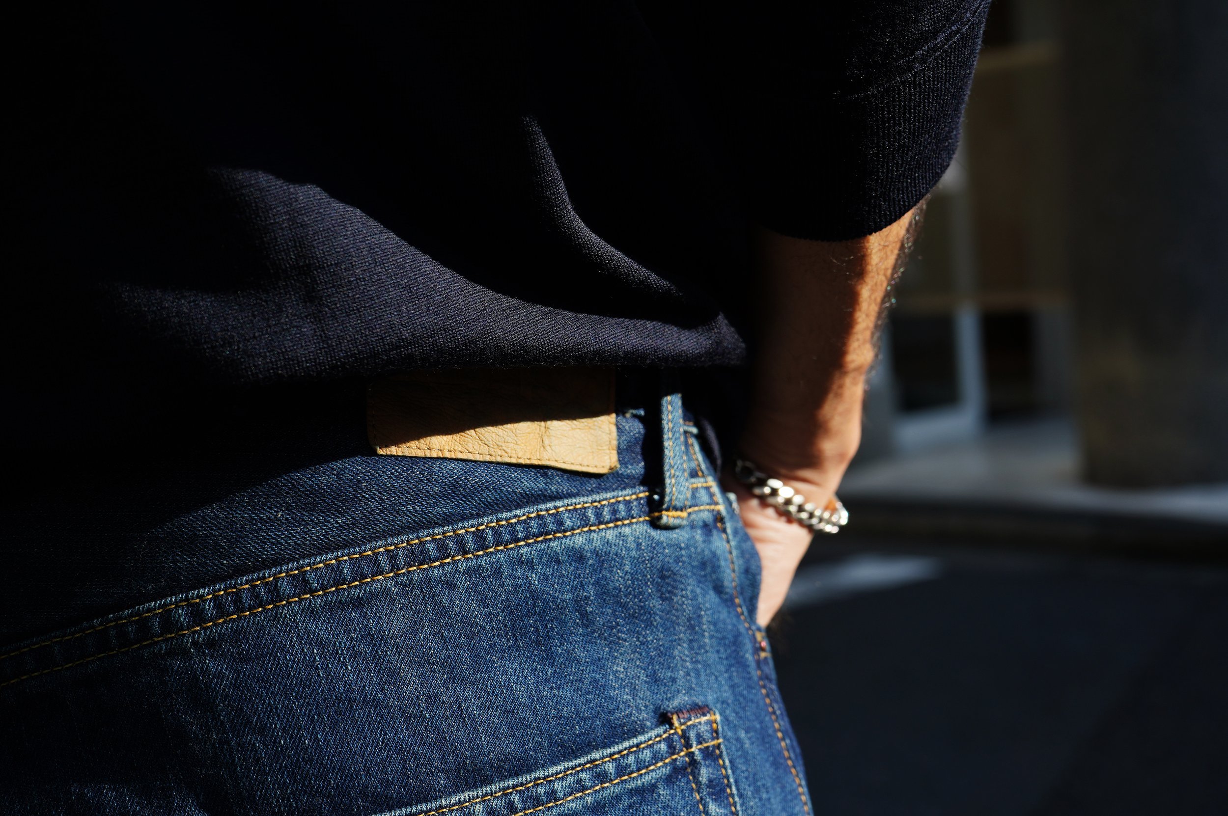 CIOTA for TF - 本藍スビンコットン 1986ストレートデニム-