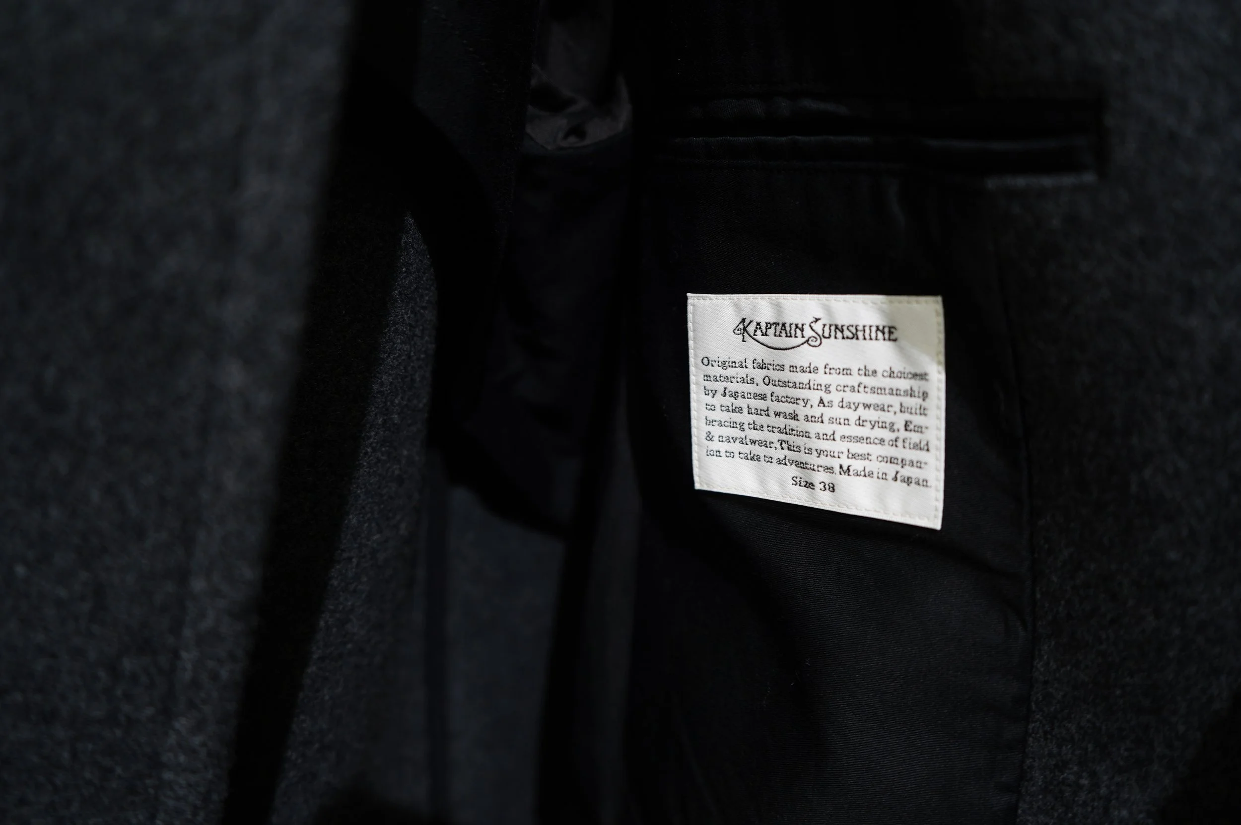 キャプテンのコートいろいろ