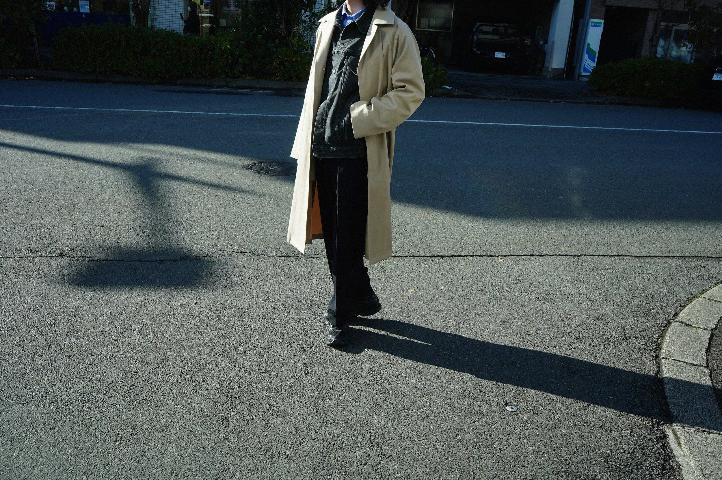 AURALEE WASHED FINX CHAMBRAY SOUTIEN COLLAR COAT — TF Blog