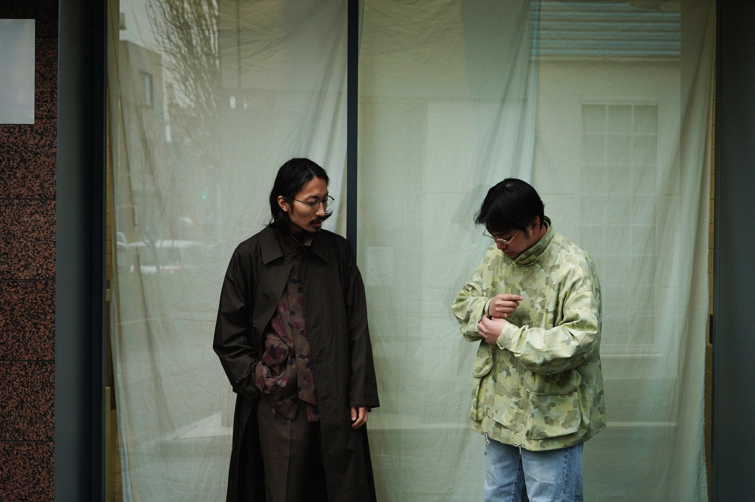 AURALEEのカモフラ