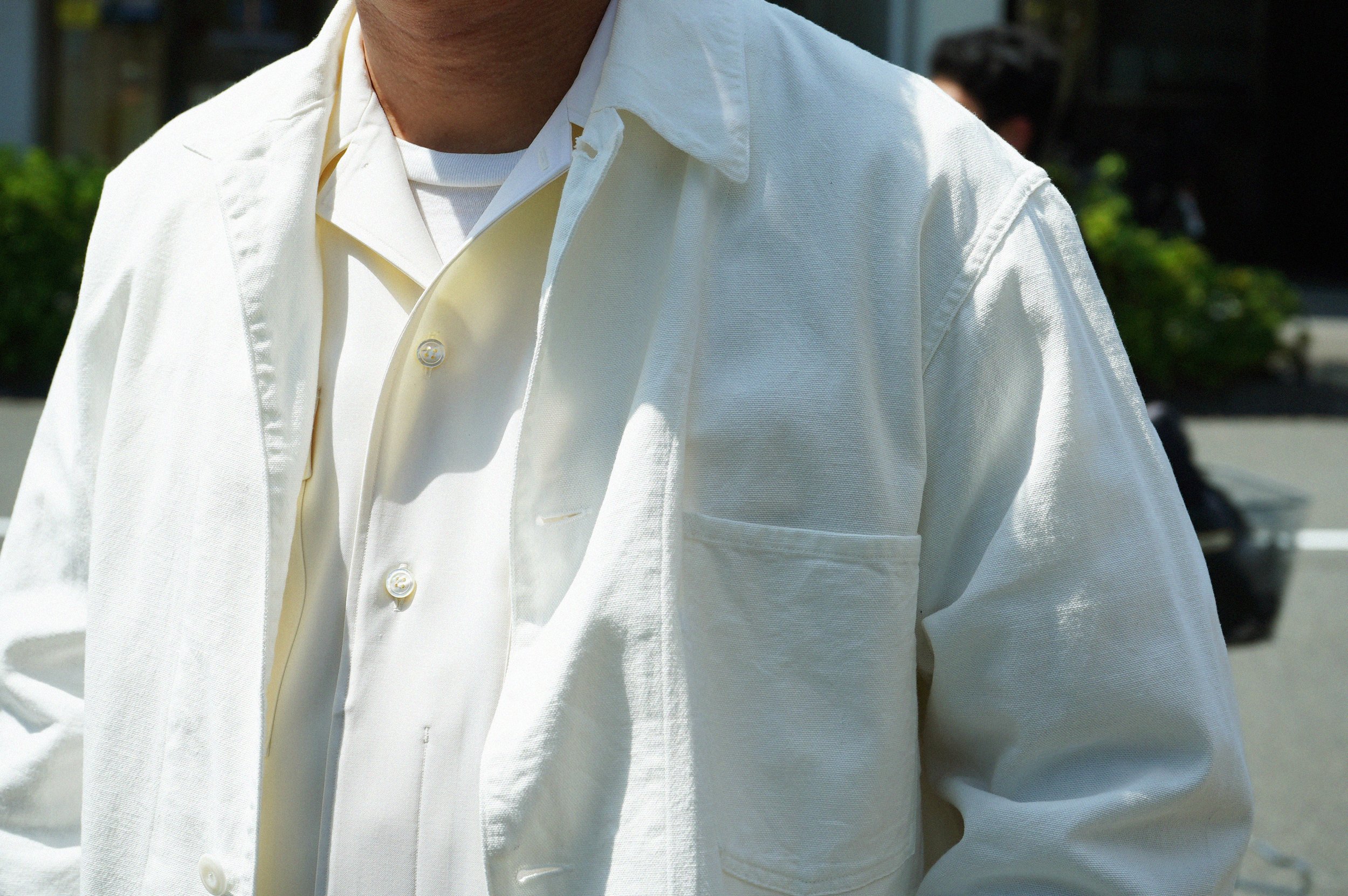 COMOLI ホワイト 1938ジャケット — TF Blog