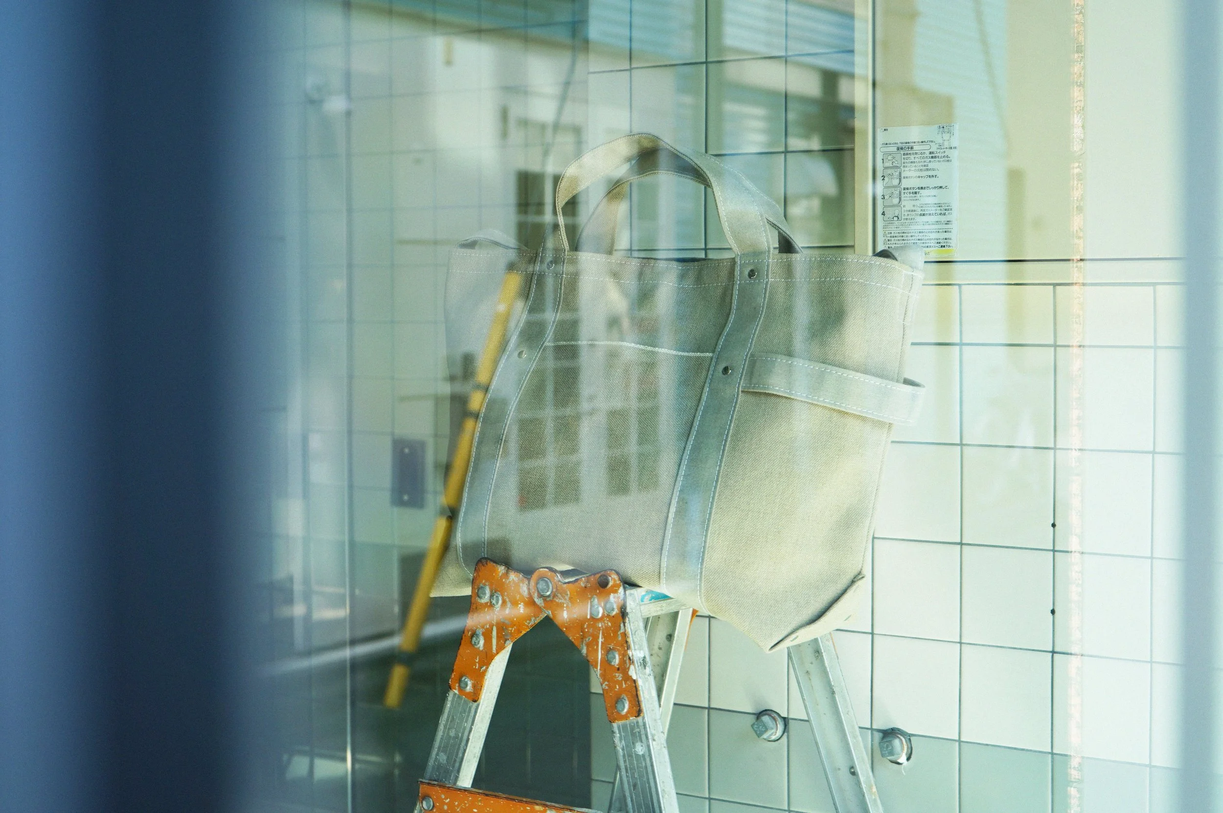 TEMBEA "LINEN HARVEST TOTE LARGE"