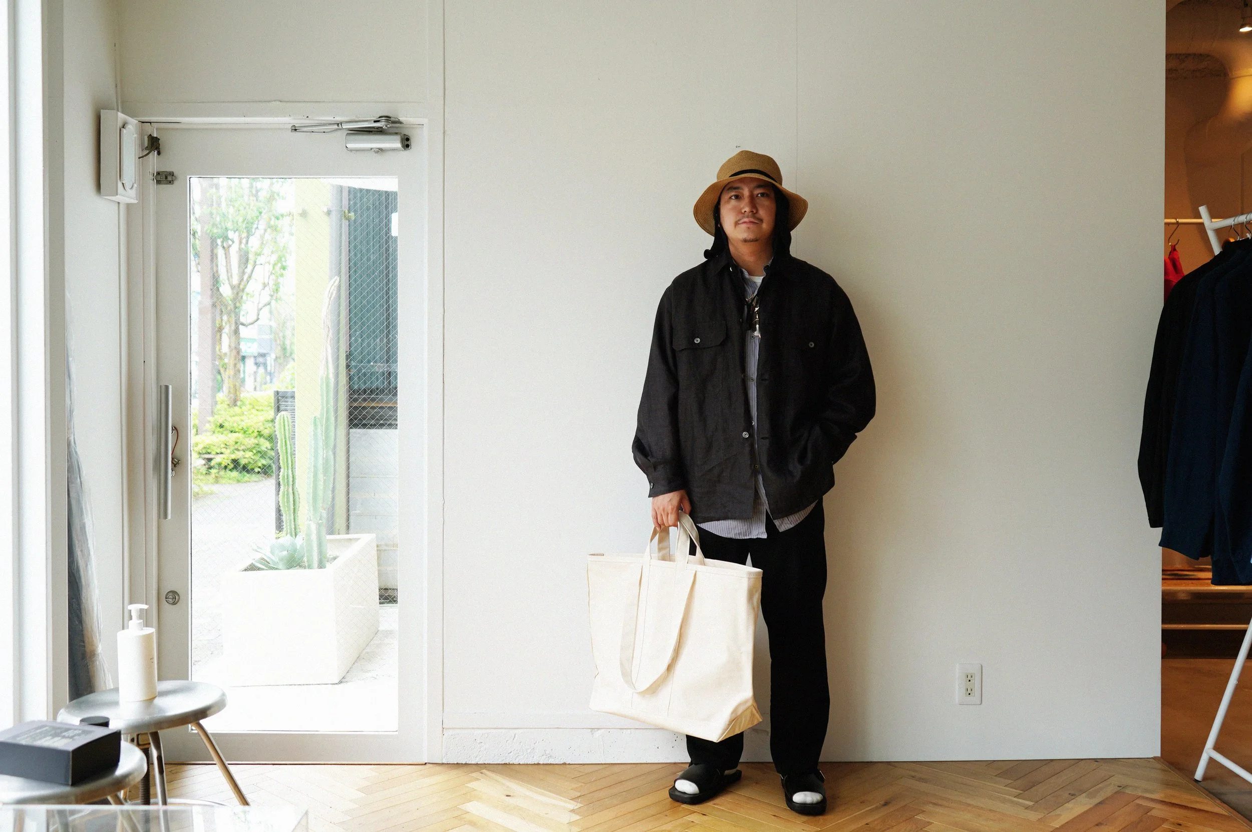comesandgoes カンカン帽 COMESANDGOES | 10mm WHEAT BRAID BOATER HAT / NATURAL