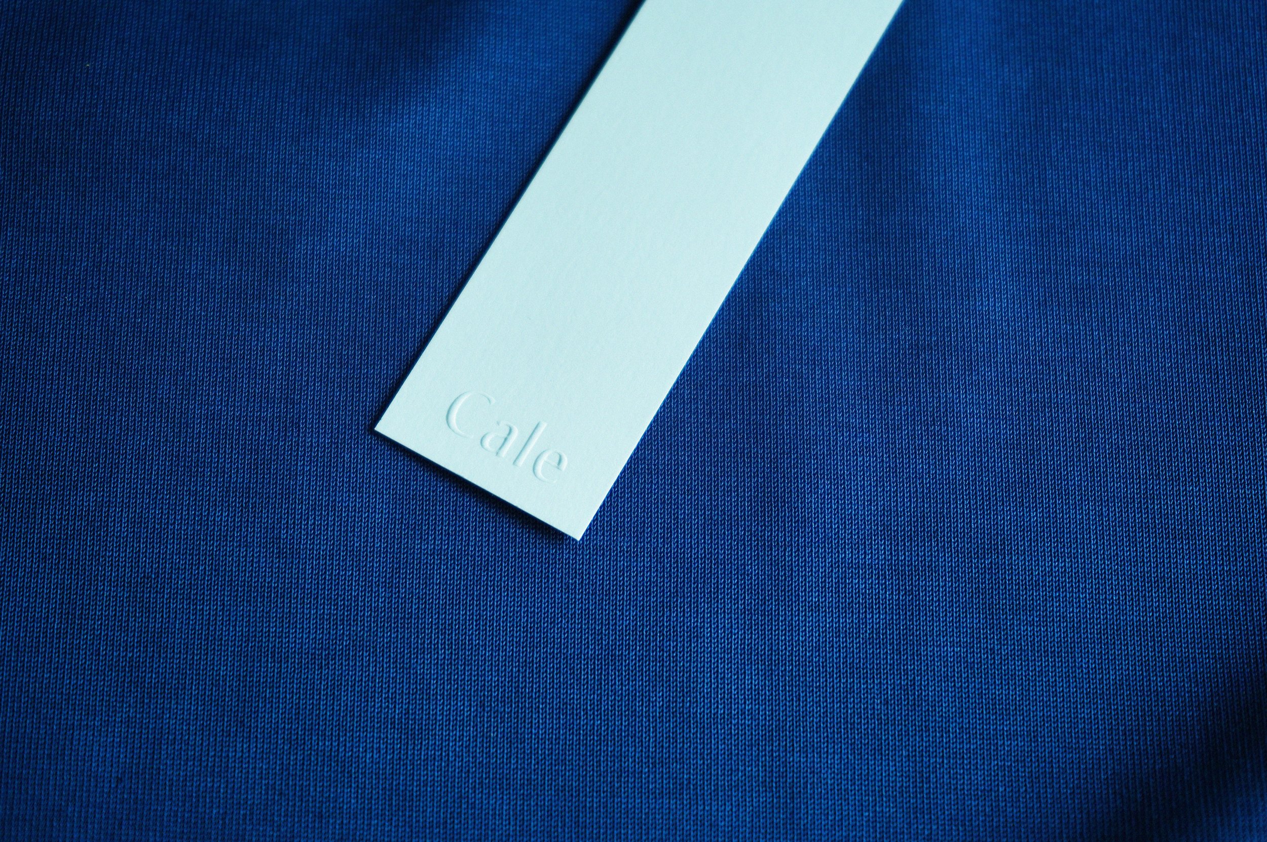 Cale SF天竺 クルーネックTシャツ