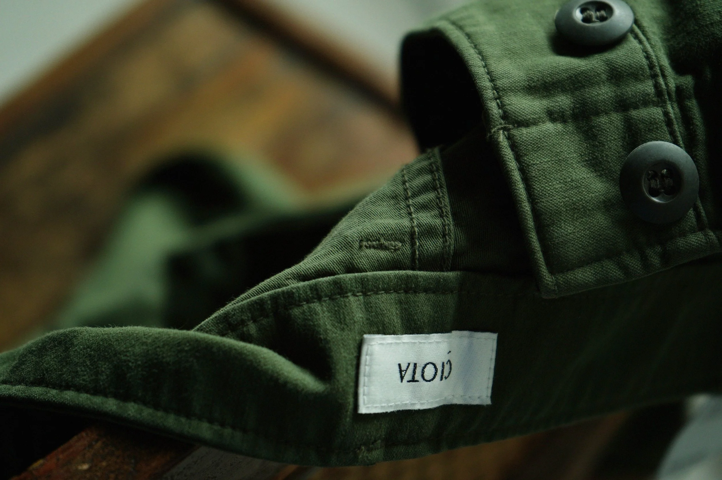 暑いけれど軍パンを穿いて