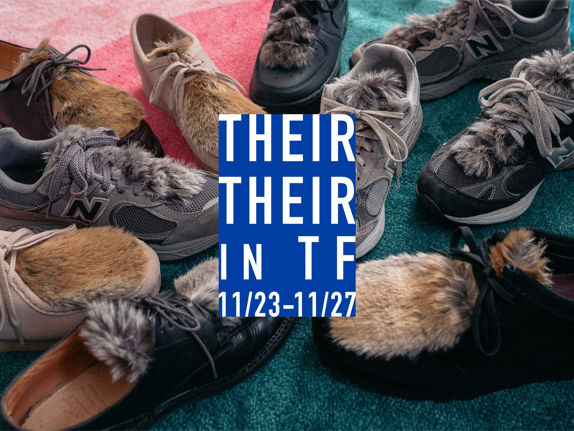 THEIR THEIR pop up shop