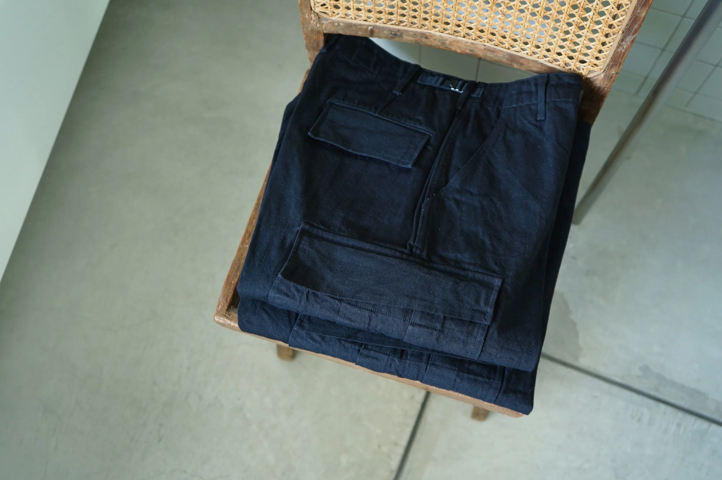 ブラックデニムのB.D.Uパンツ — TF Blog