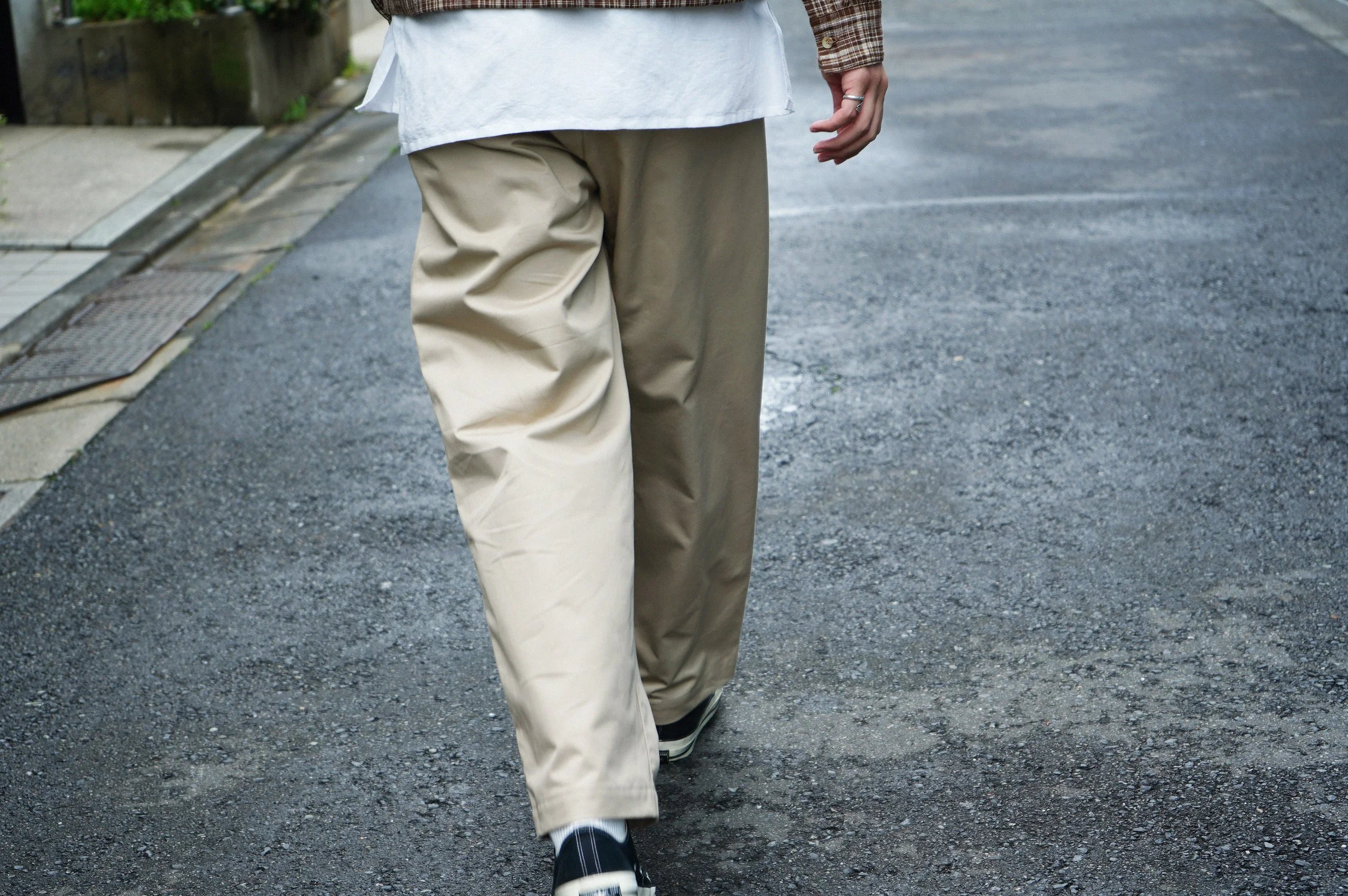 雨も上がって...。