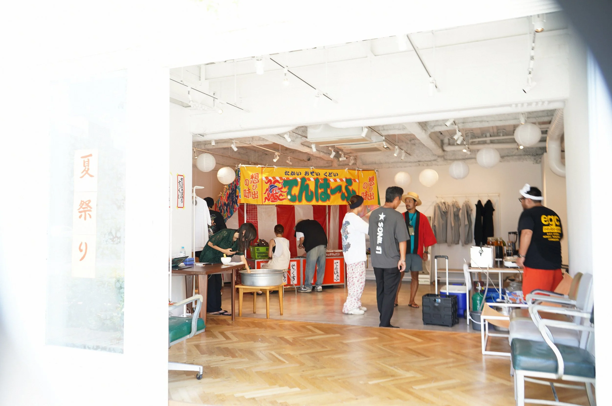 五本木の夏祭り with TENHALF 今日から