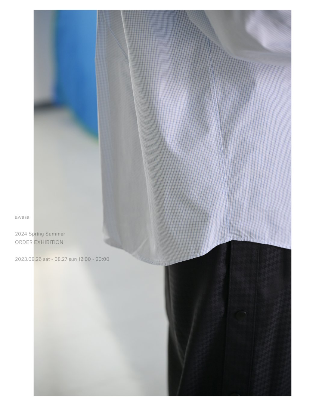 awasa  2024 Spring Summer ORDER EXHIBITION