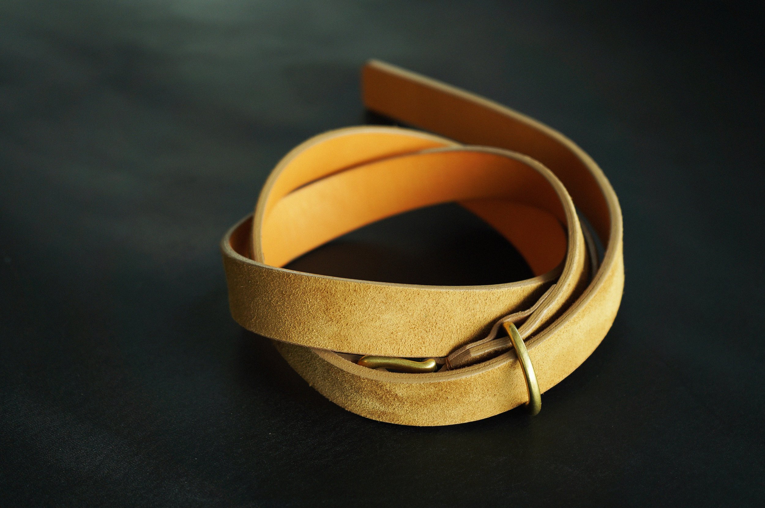 AURALEE leather belt プレゼント - 小物