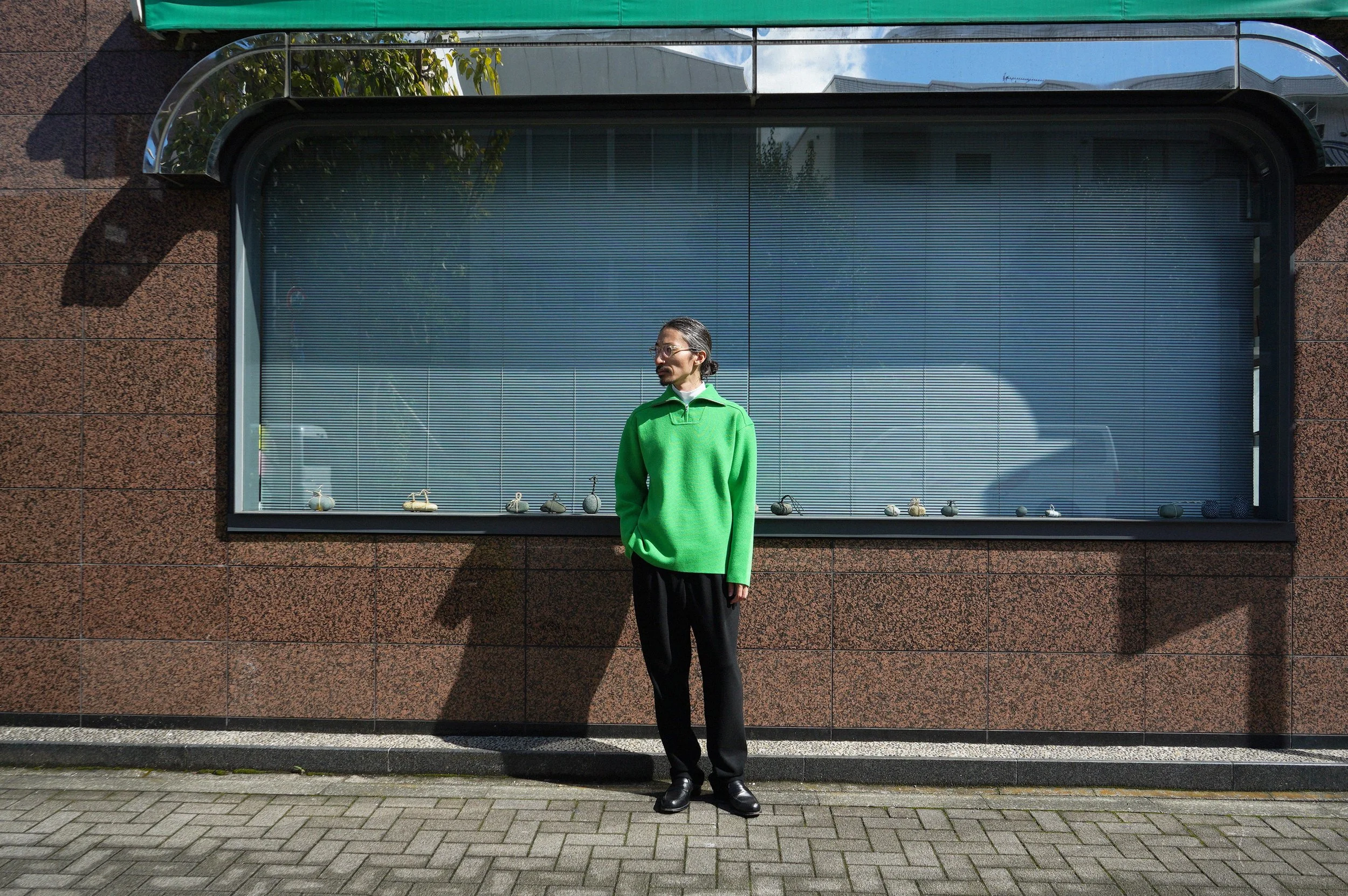 AURALEE HEAVY MILANO RIB KNIT ZIP TURTLE — TF Blog