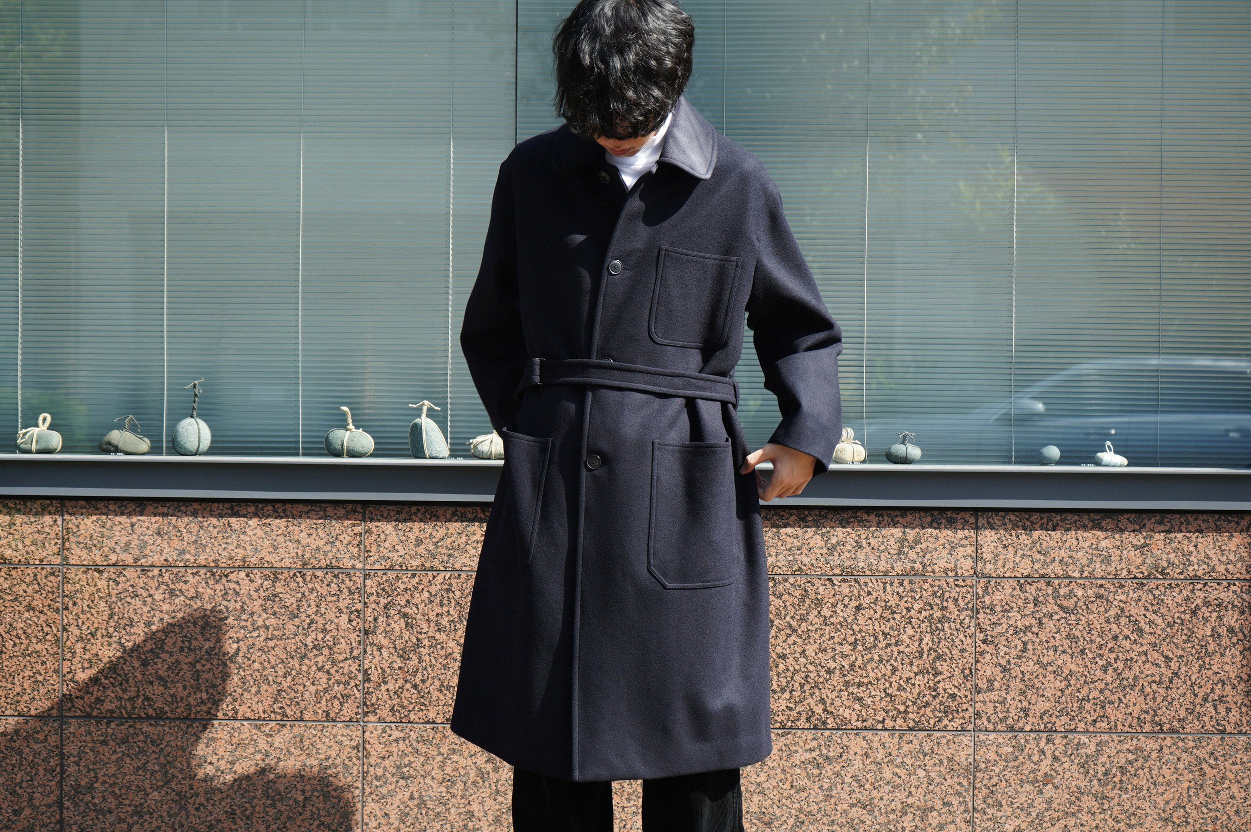 COMOLI ウールカシミヤ ミリタリーコート — TF Blog COMOLI ウールカシミヤ ミリタリーコート — TF Blog