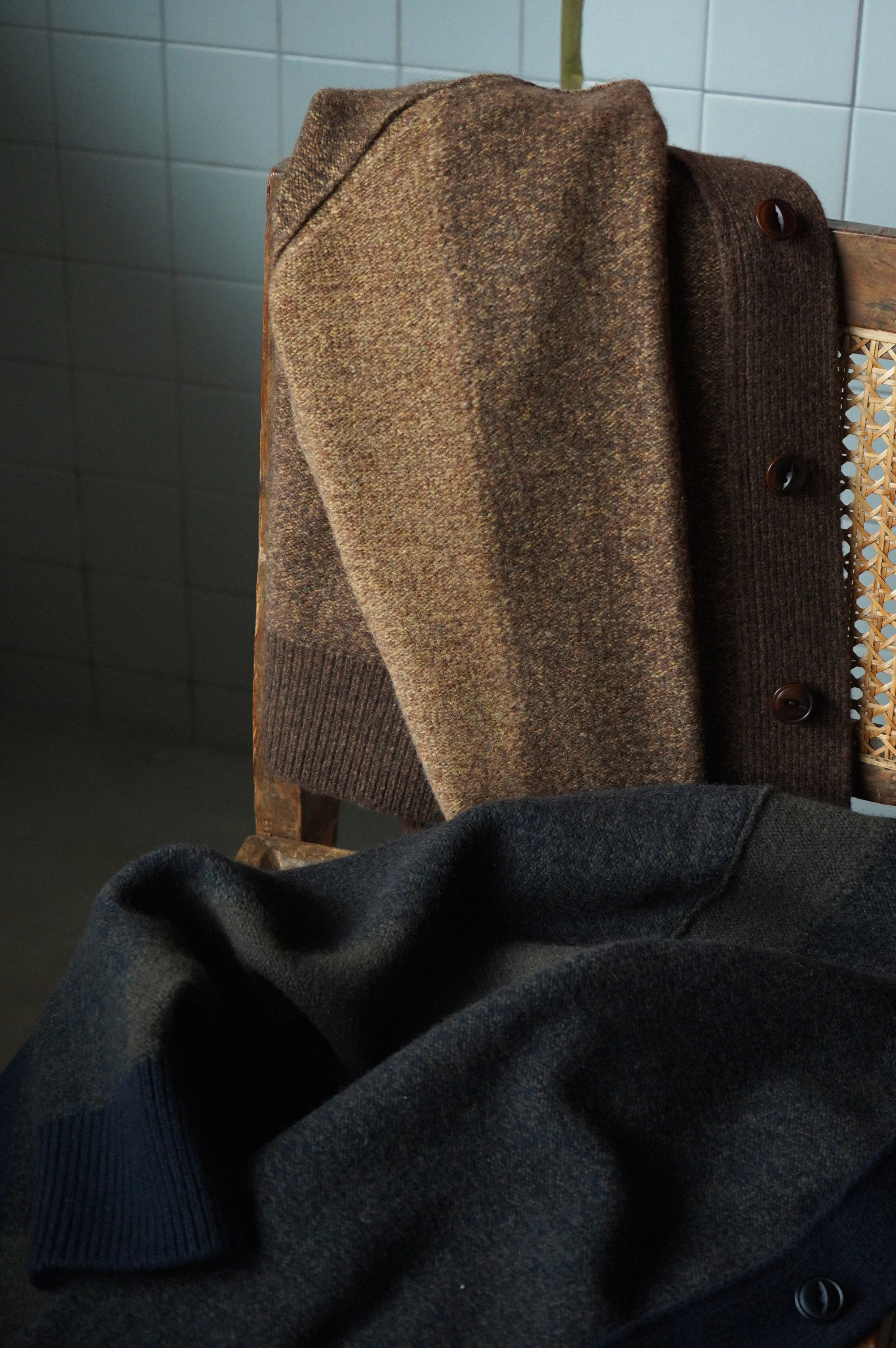 Slopeslow bicolor cardigan