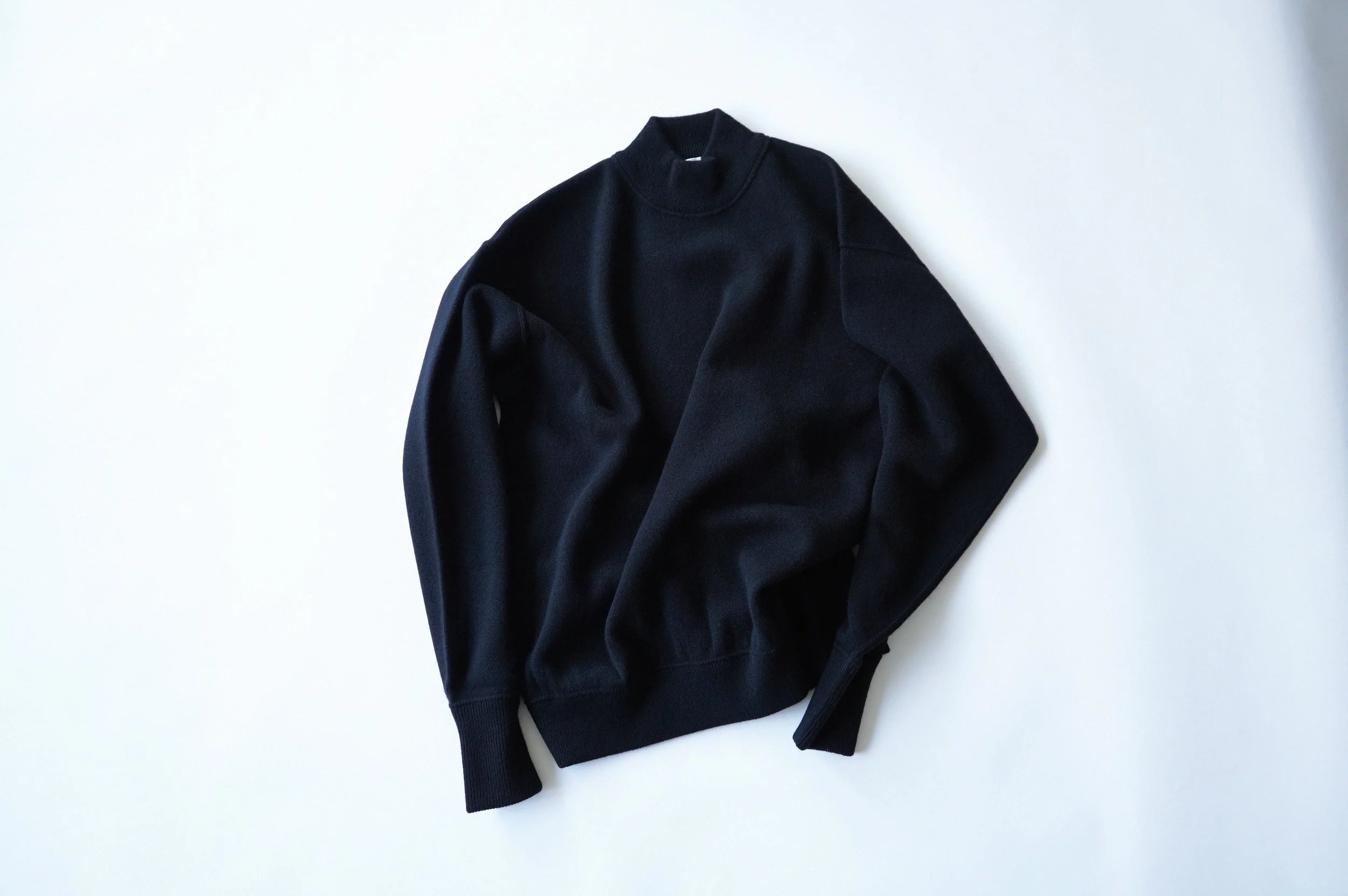HERILL × TF : duofold double layer mockneck