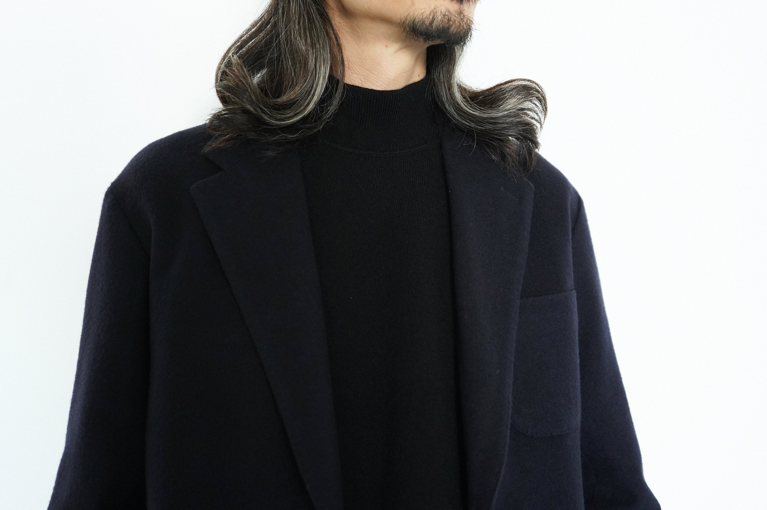HERILL × TF : duofold double layer mockneck -着用編-