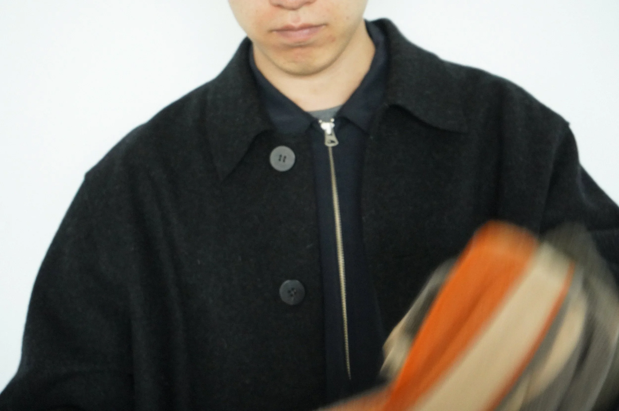 Be prepared × TF "Small collar zip jacket" -着用編-