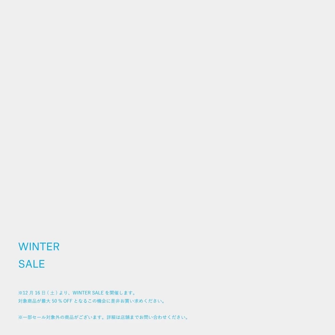 "WINTER SALE"