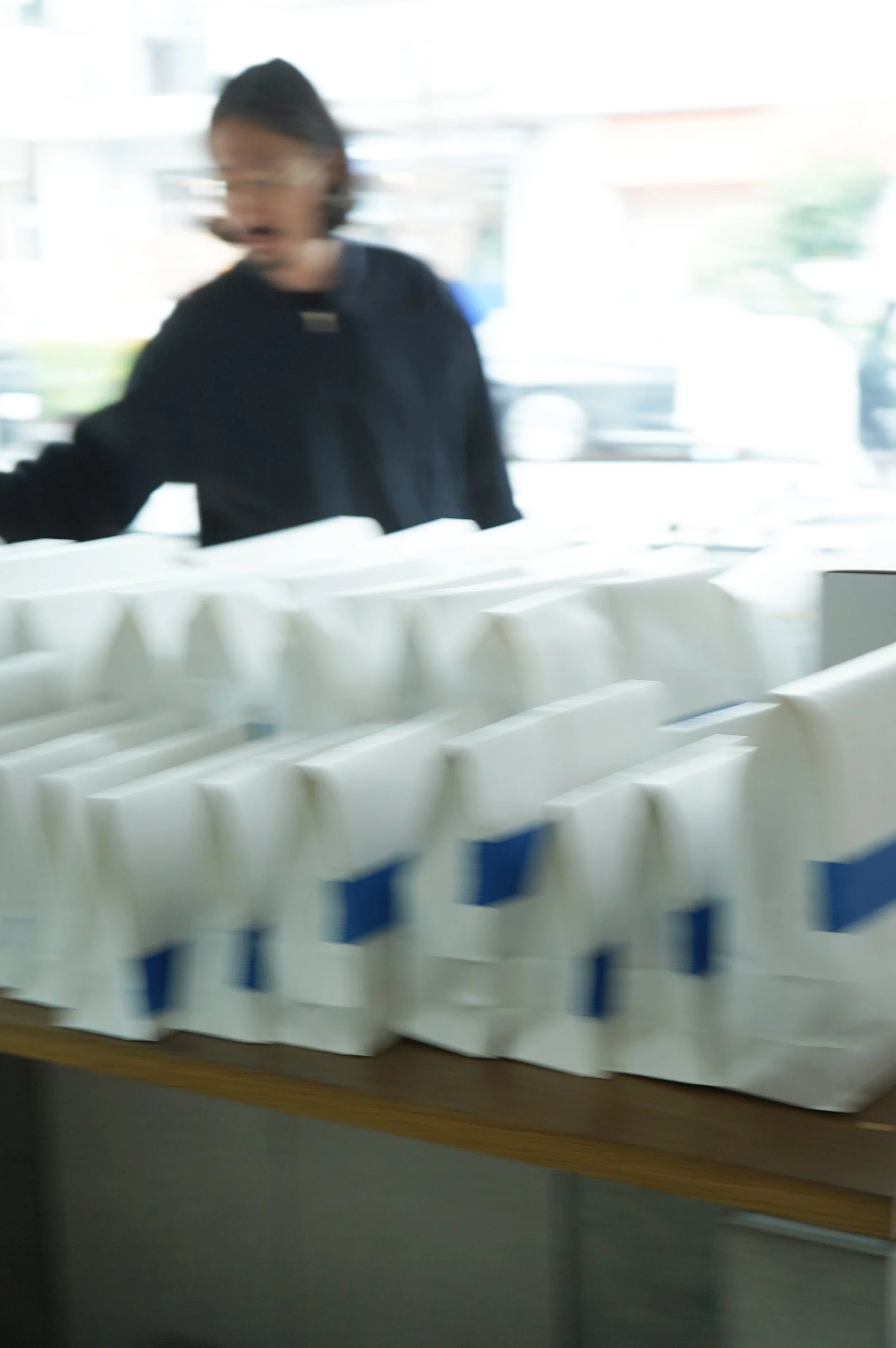 一夜明けて...。