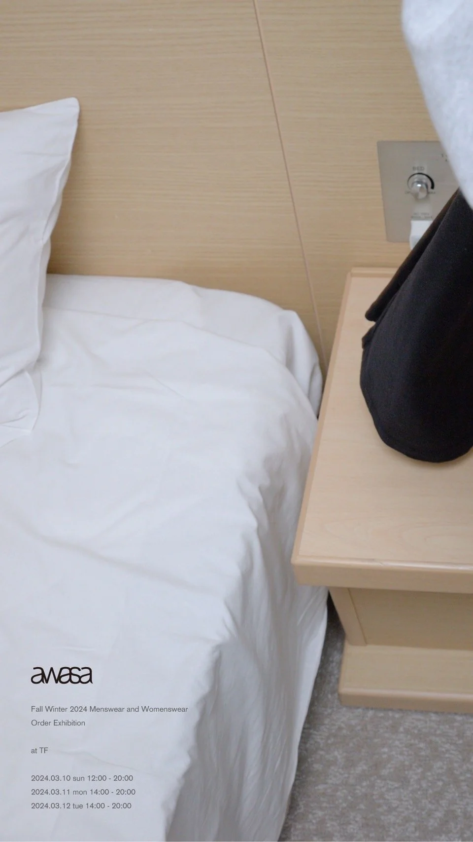 awasa Fall Winter 2024 ORDER EXHIBITION