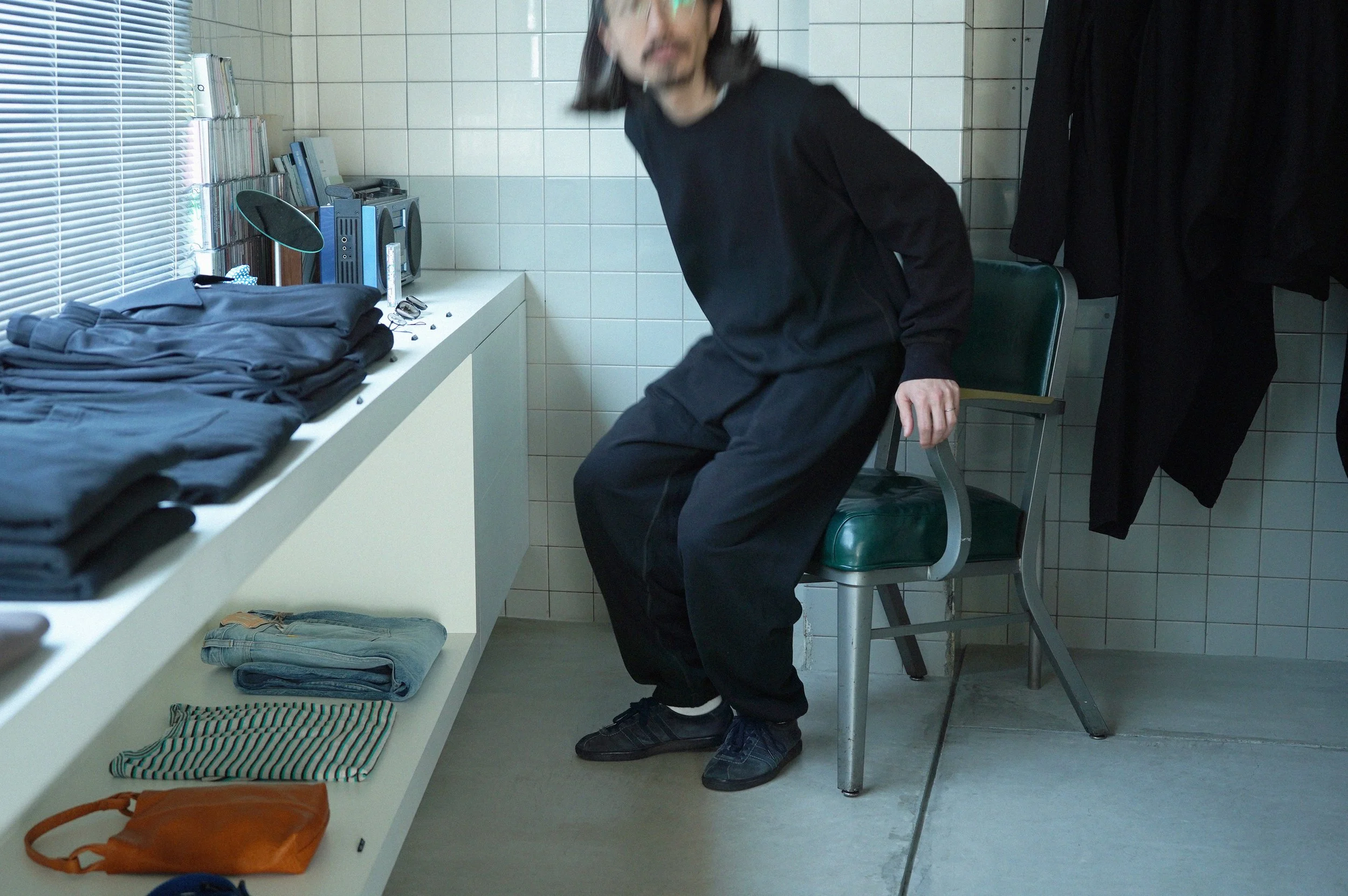 春夏に着る裏毛